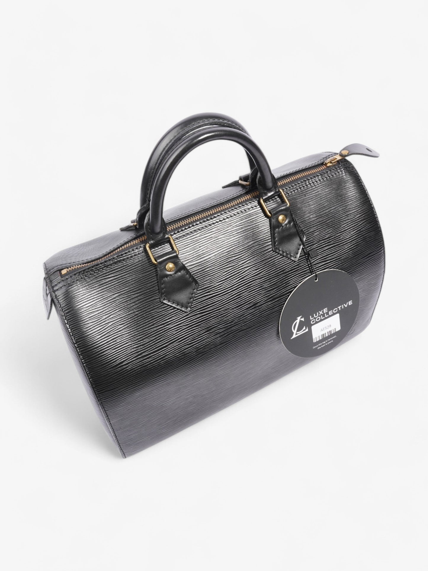 Louis Vuitton Speedy Black Epi Leather 30