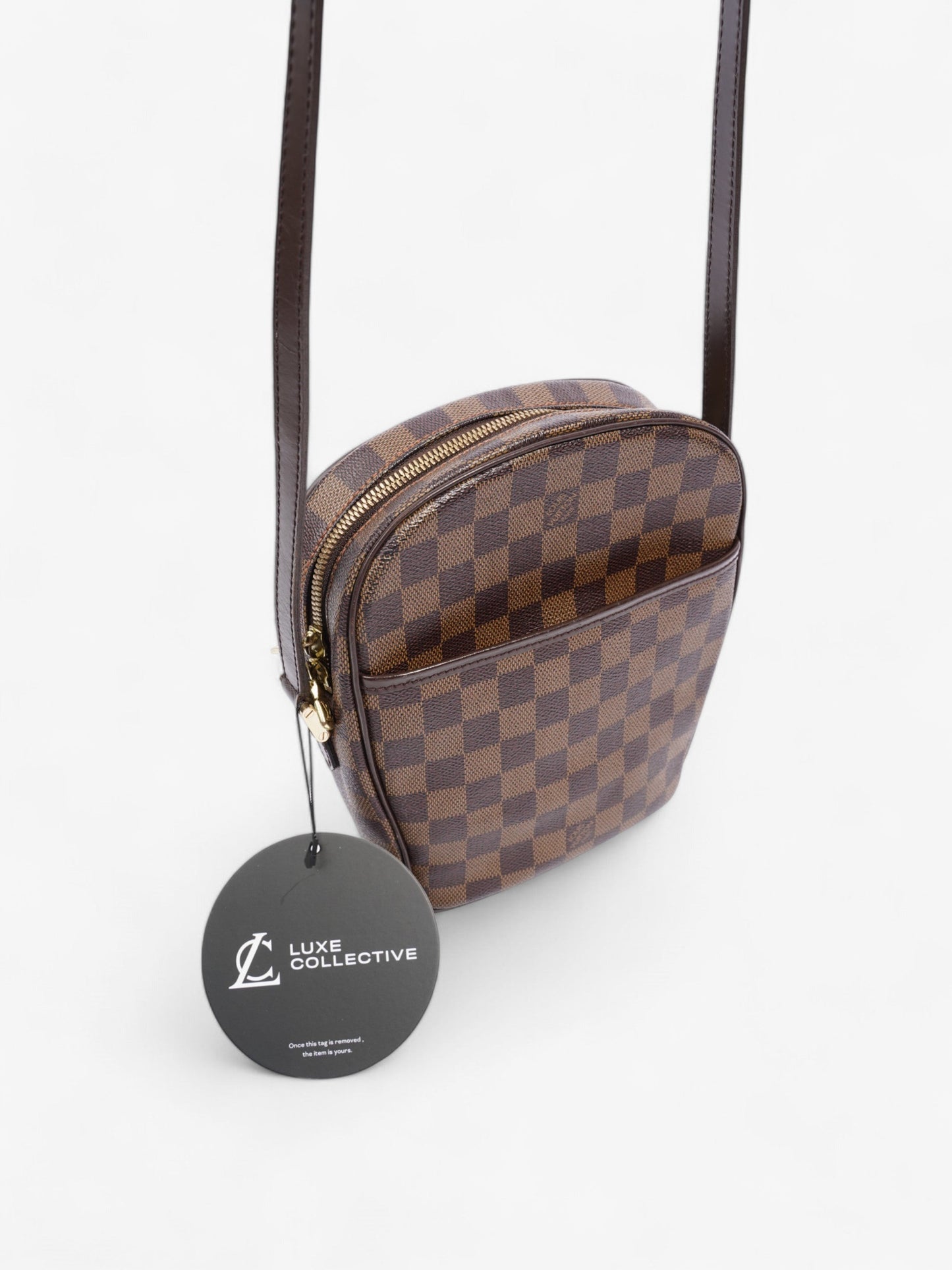 Louis Vuitton Ipanema Damier Ebene Coated Canvas PM