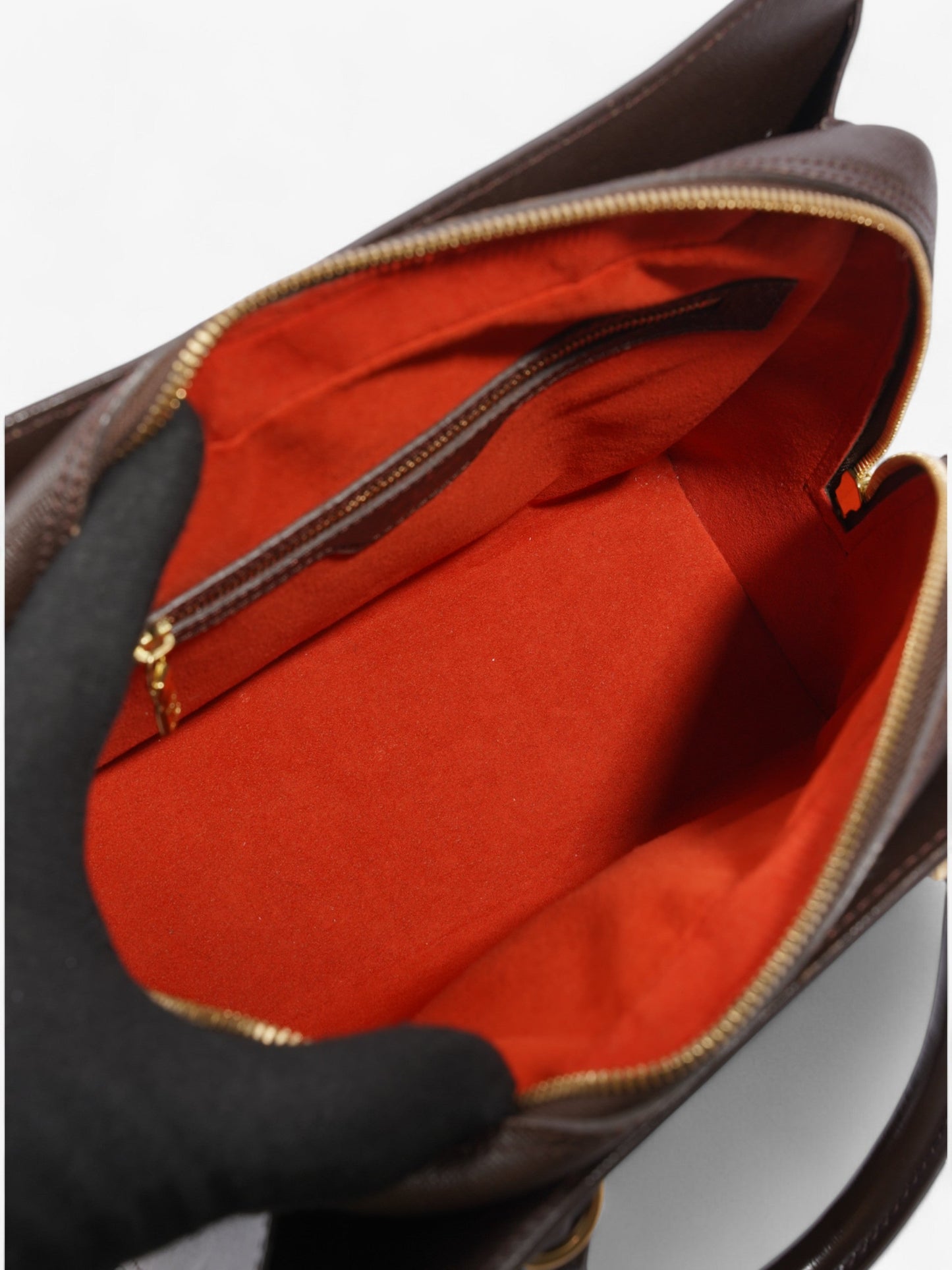 Louis Vuitton Triana Damier Ebene Coated Canvas