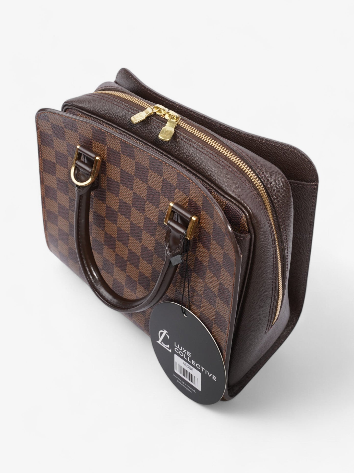 Louis Vuitton Triana Damier Ebene Coated Canvas