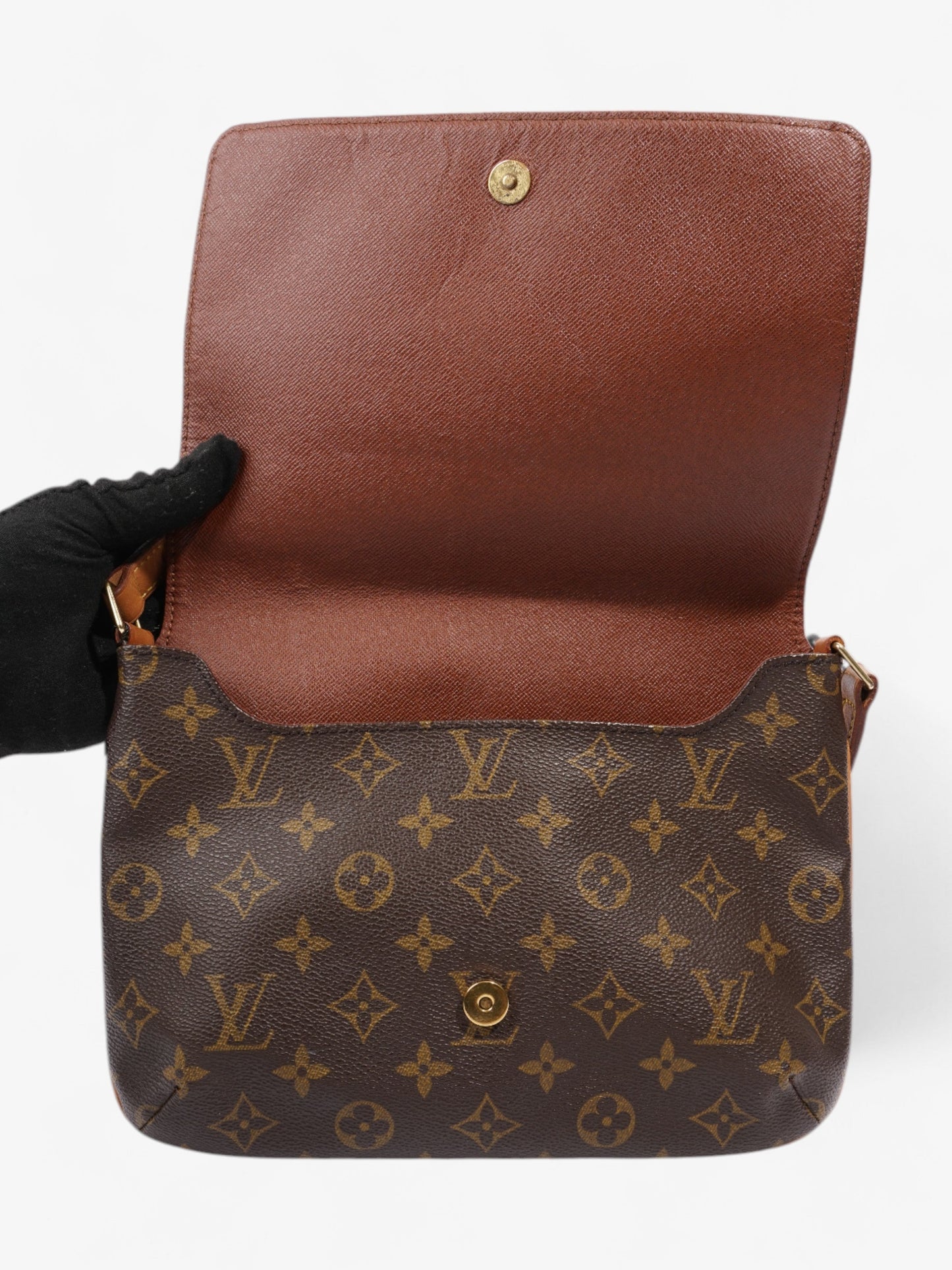 Louis Vuitton Musette Tango Monogram Coated Canvas