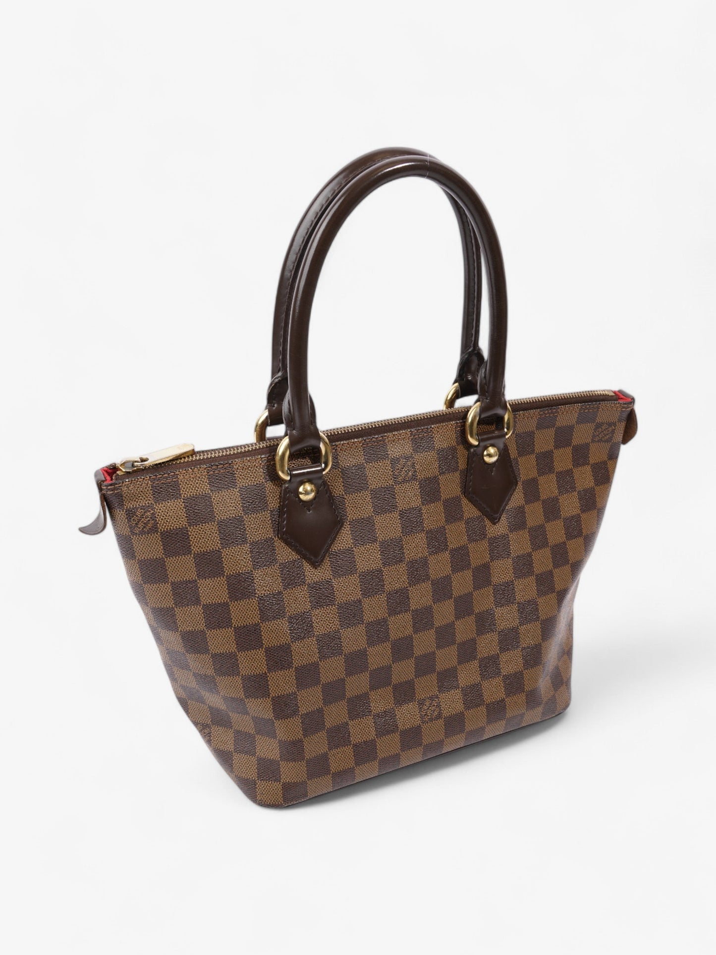 Louis Vuitton Saleya Damier Ebene Coated Canvas