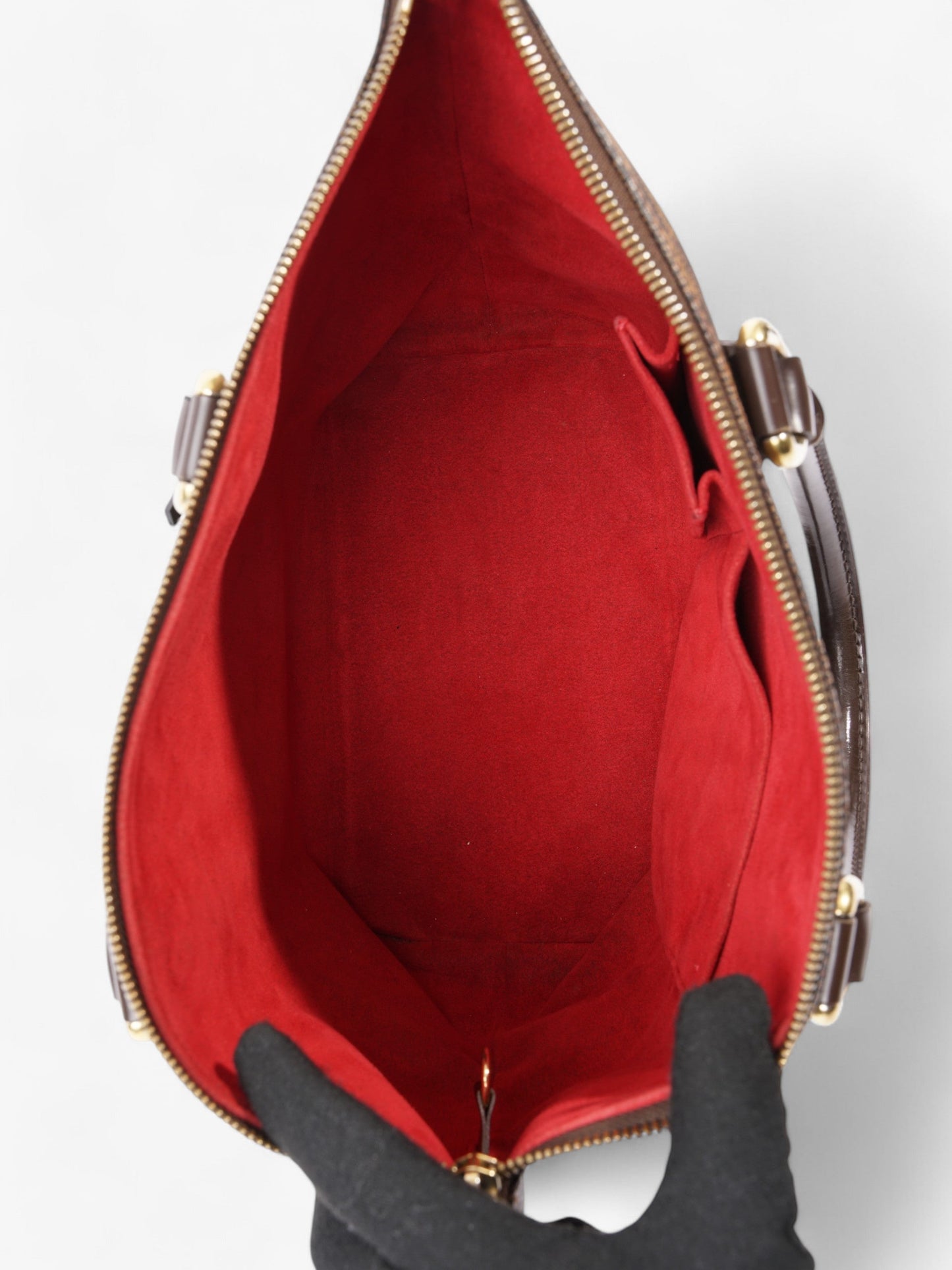 Louis Vuitton Saleya Damier Ebene Coated Canvas