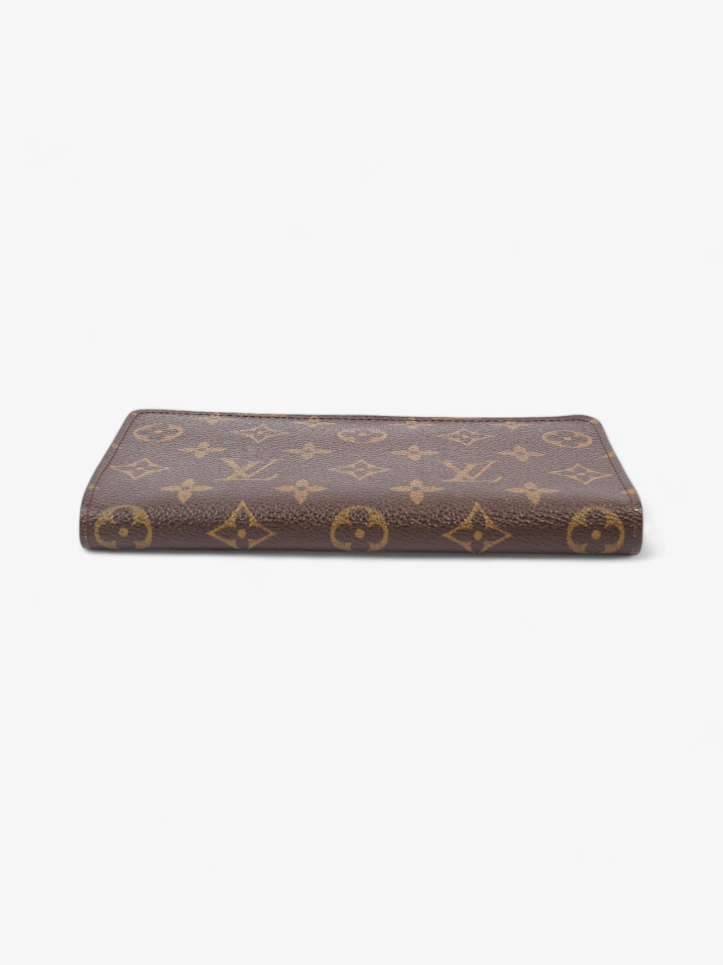 Louis Vuitton Porte Monnaie Zip Monogram Coated Canvas