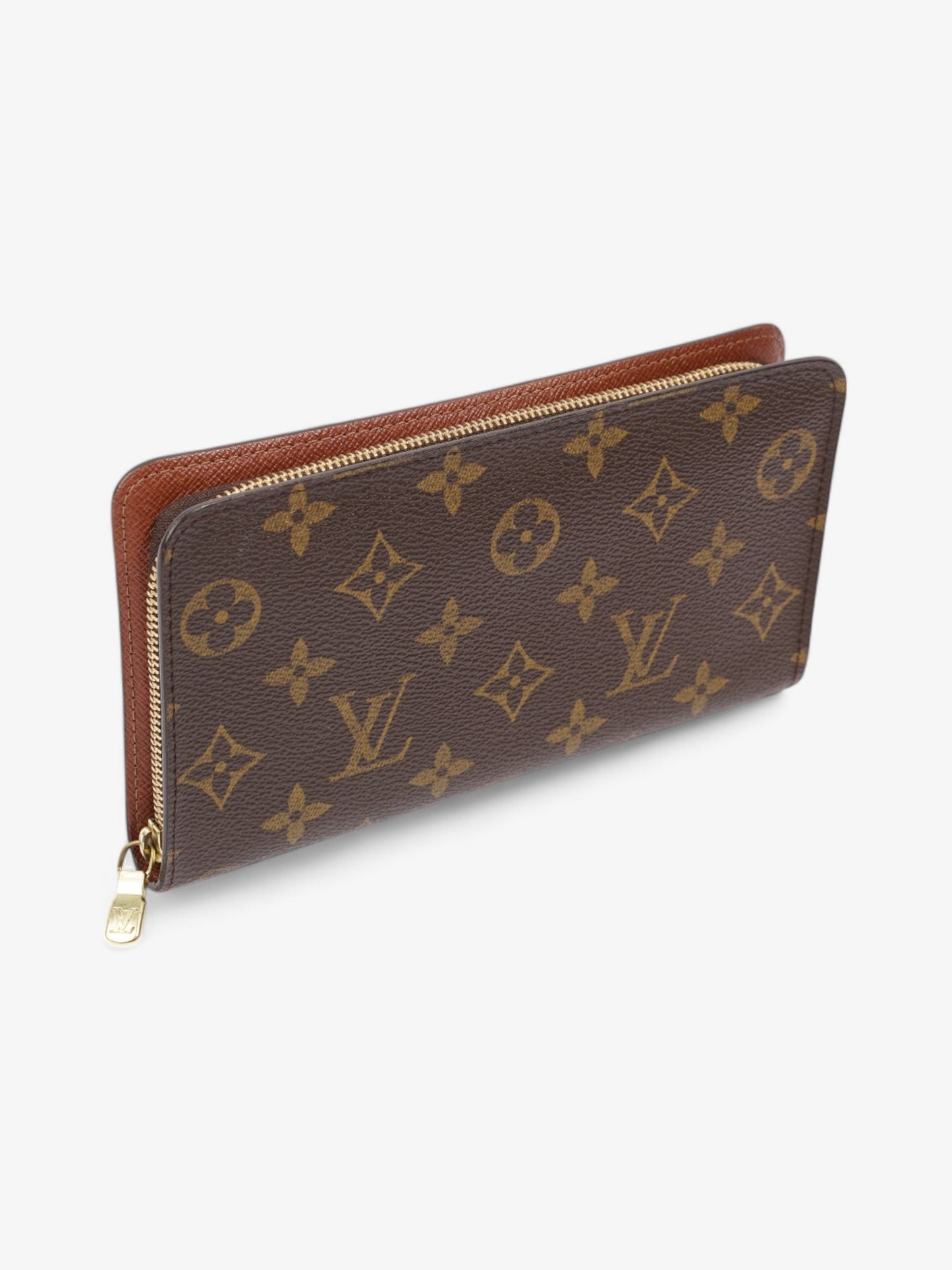 Louis Vuitton Porte Monnaie Zip Monogram Coated Canvas