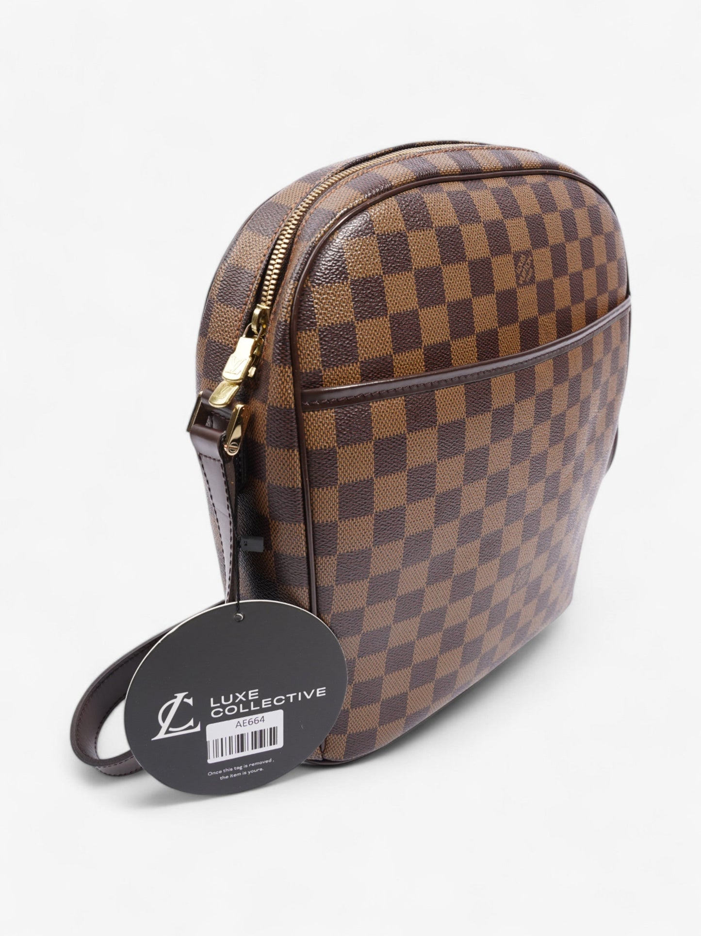 Louis Vuitton Ipanema Damier Ebene Coated Canvas