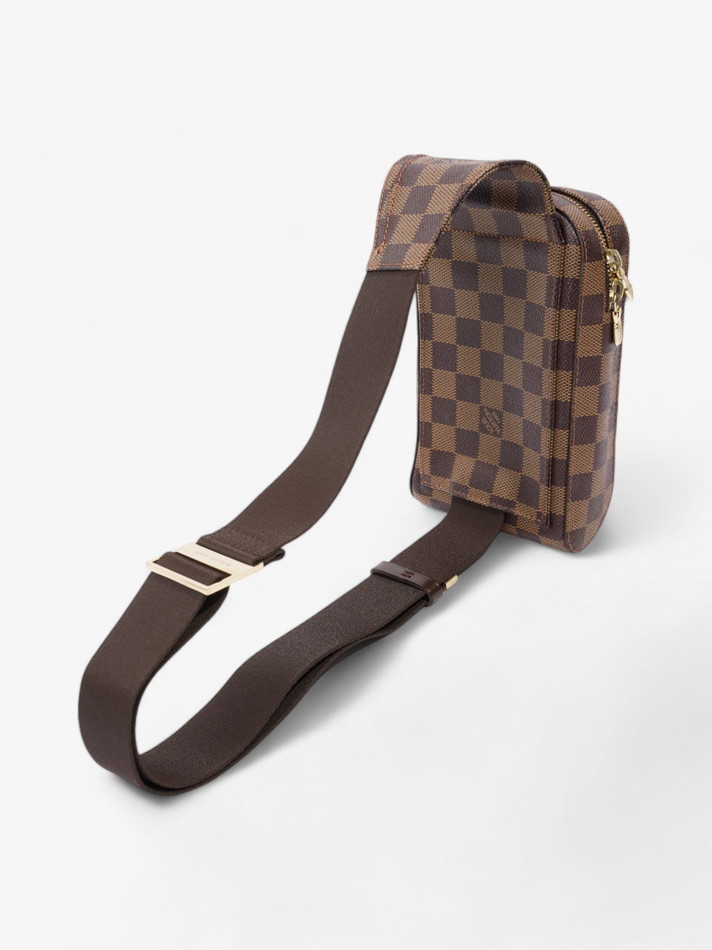 Louis Vuitton Geronimos Damier Ebene Coated Canvas