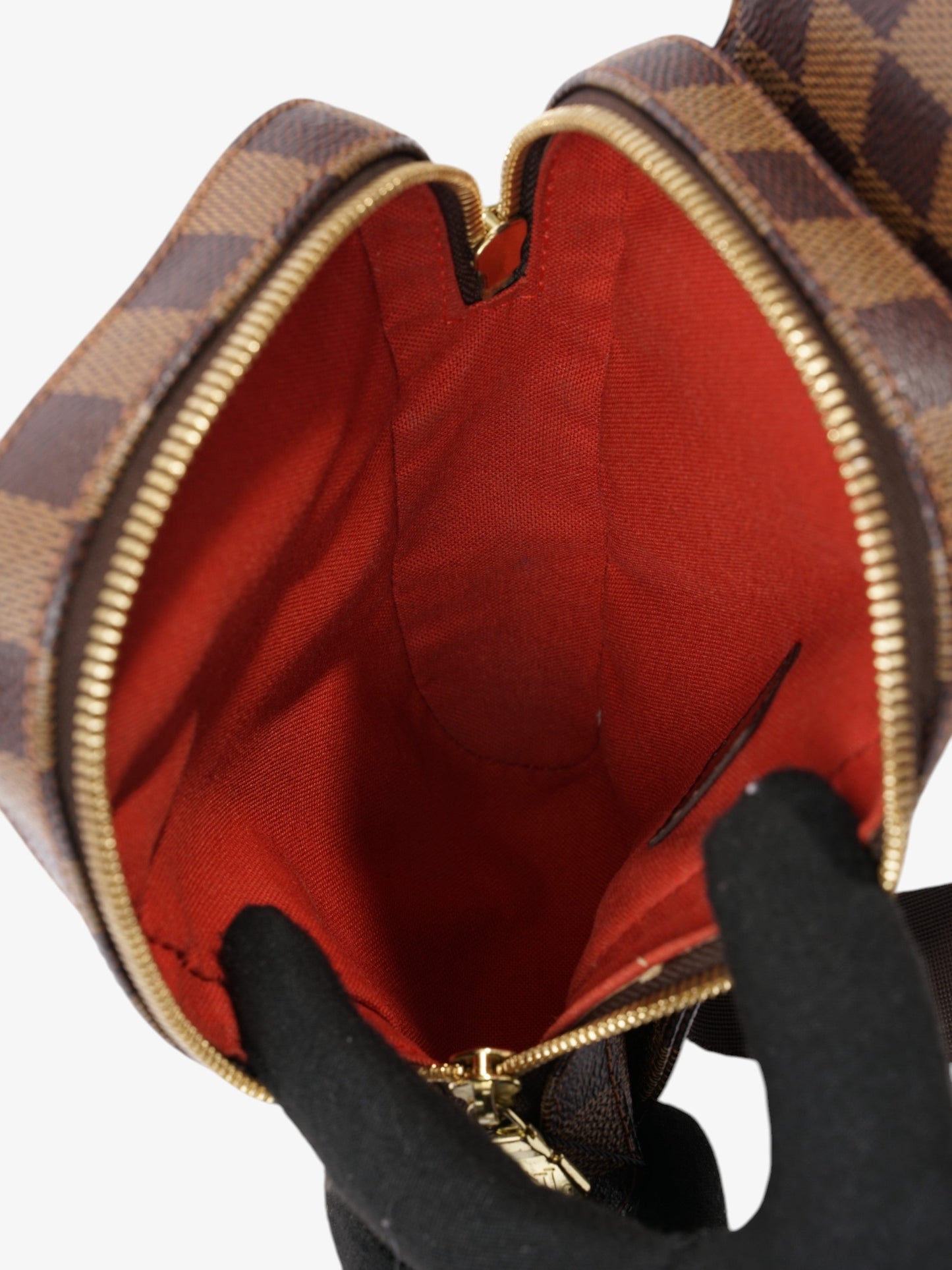 Louis Vuitton Geronimos Damier Ebene Coated Canvas