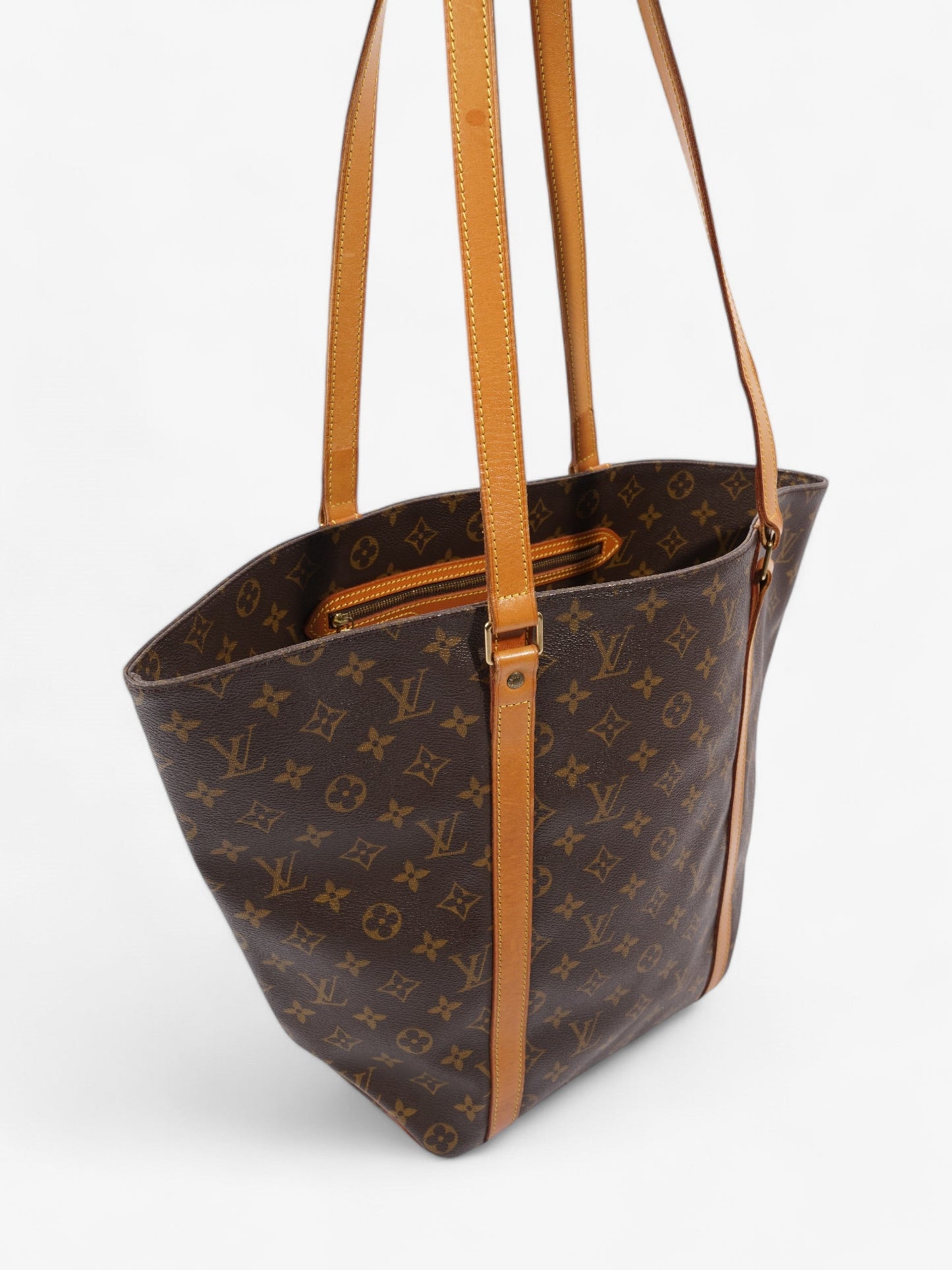 Louis Vuitton Sac Shopping Bag Monogram Coated Canvas
