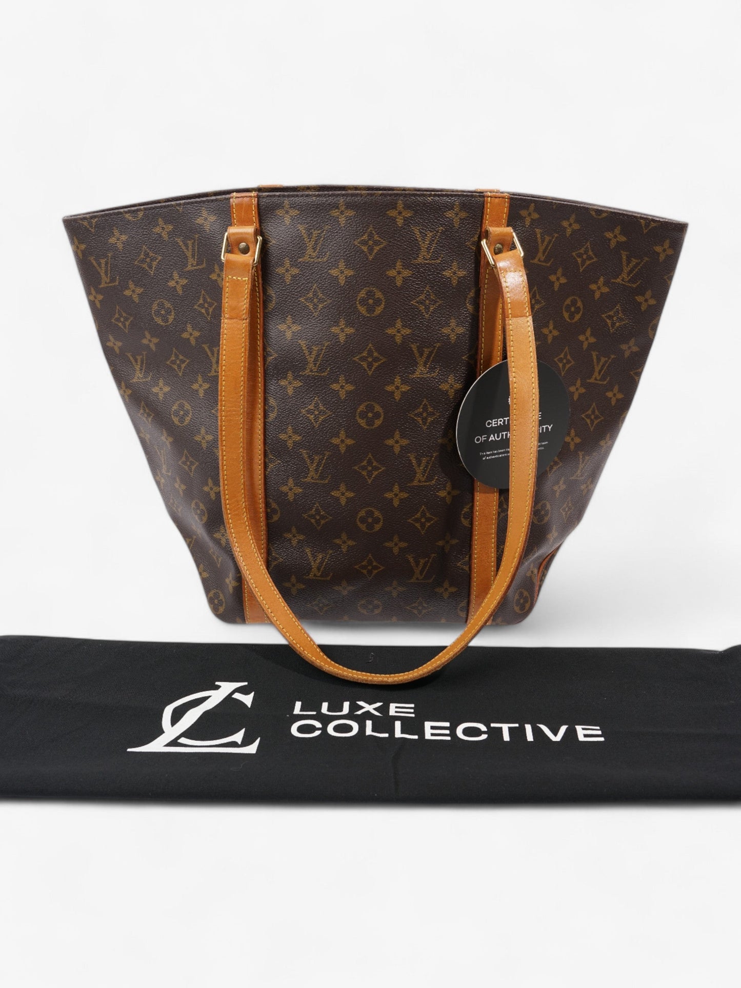 Louis Vuitton Sac Shopping Bag Monogram Coated Canvas