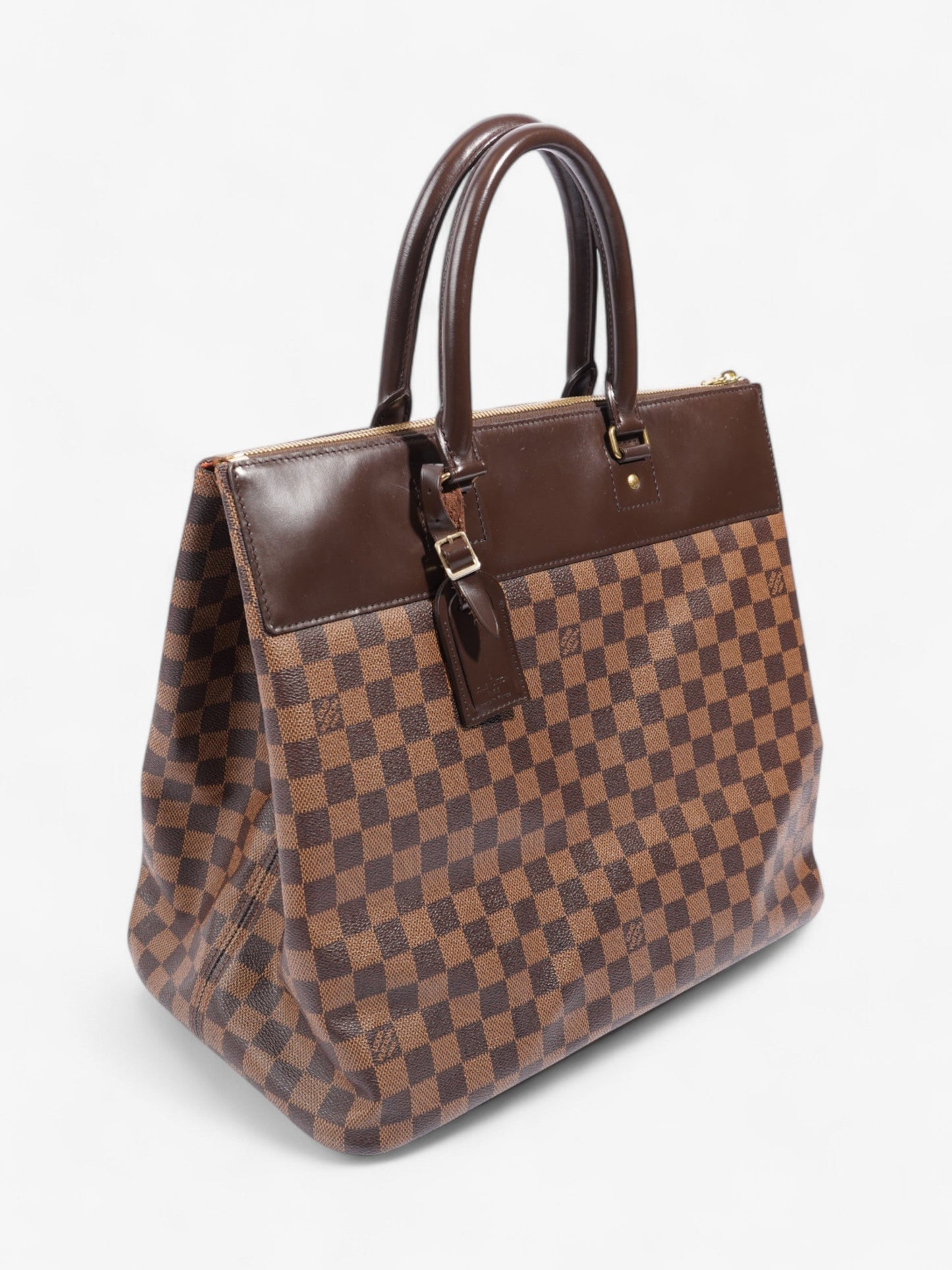 Louis Vuitton Greenwich Damier Ebene Monogram / Brown Coated Canvas PM
