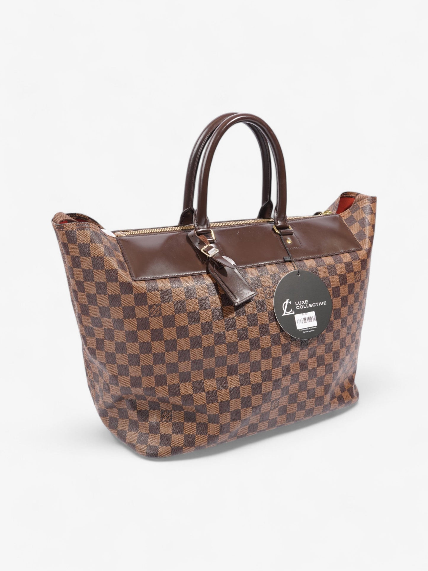 Louis Vuitton Greenwich Damier Ebene Monogram / Brown Coated Canvas PM