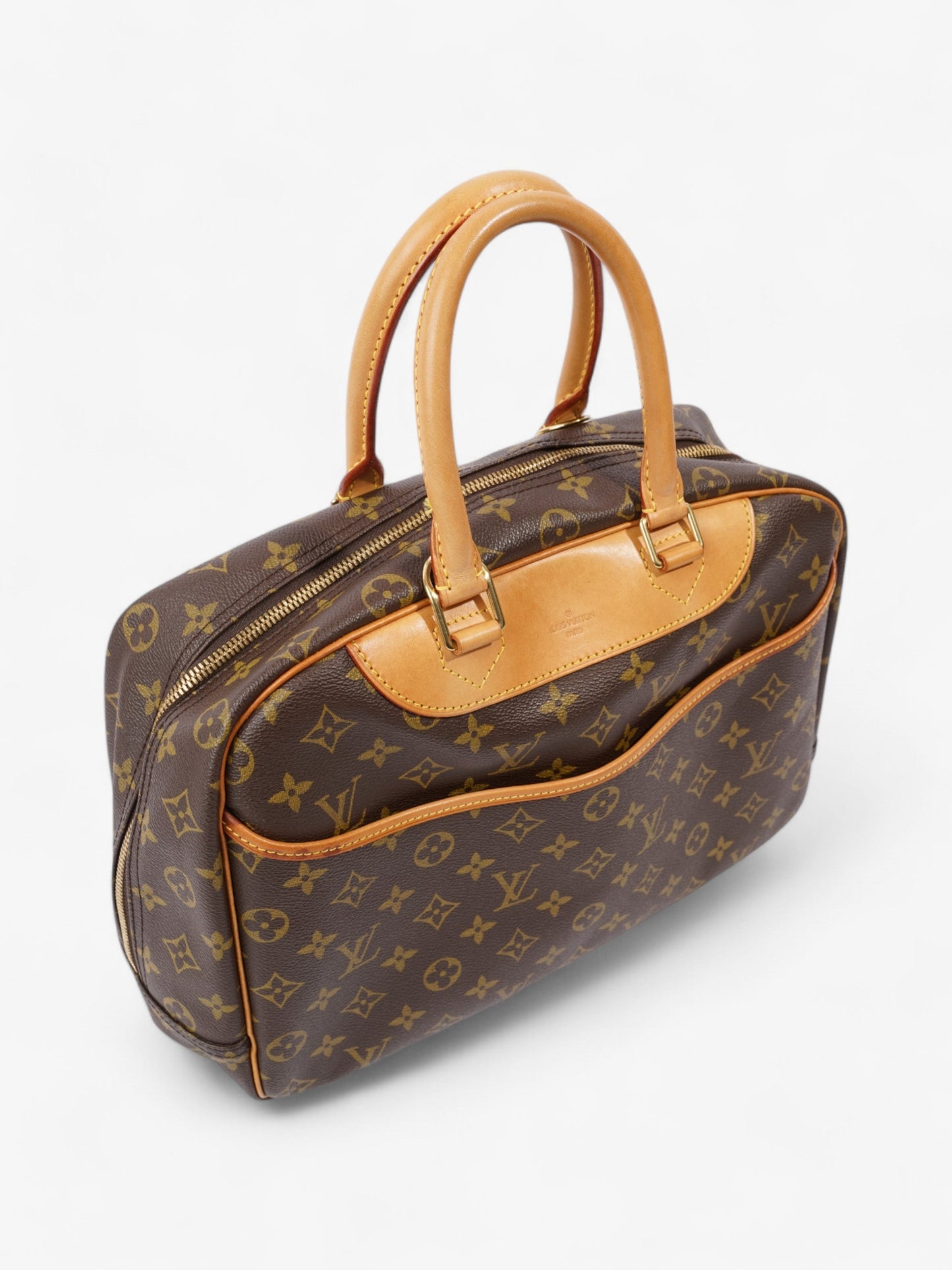 Louis Vuitton Deauville Monogram / Brown Coated Canvas