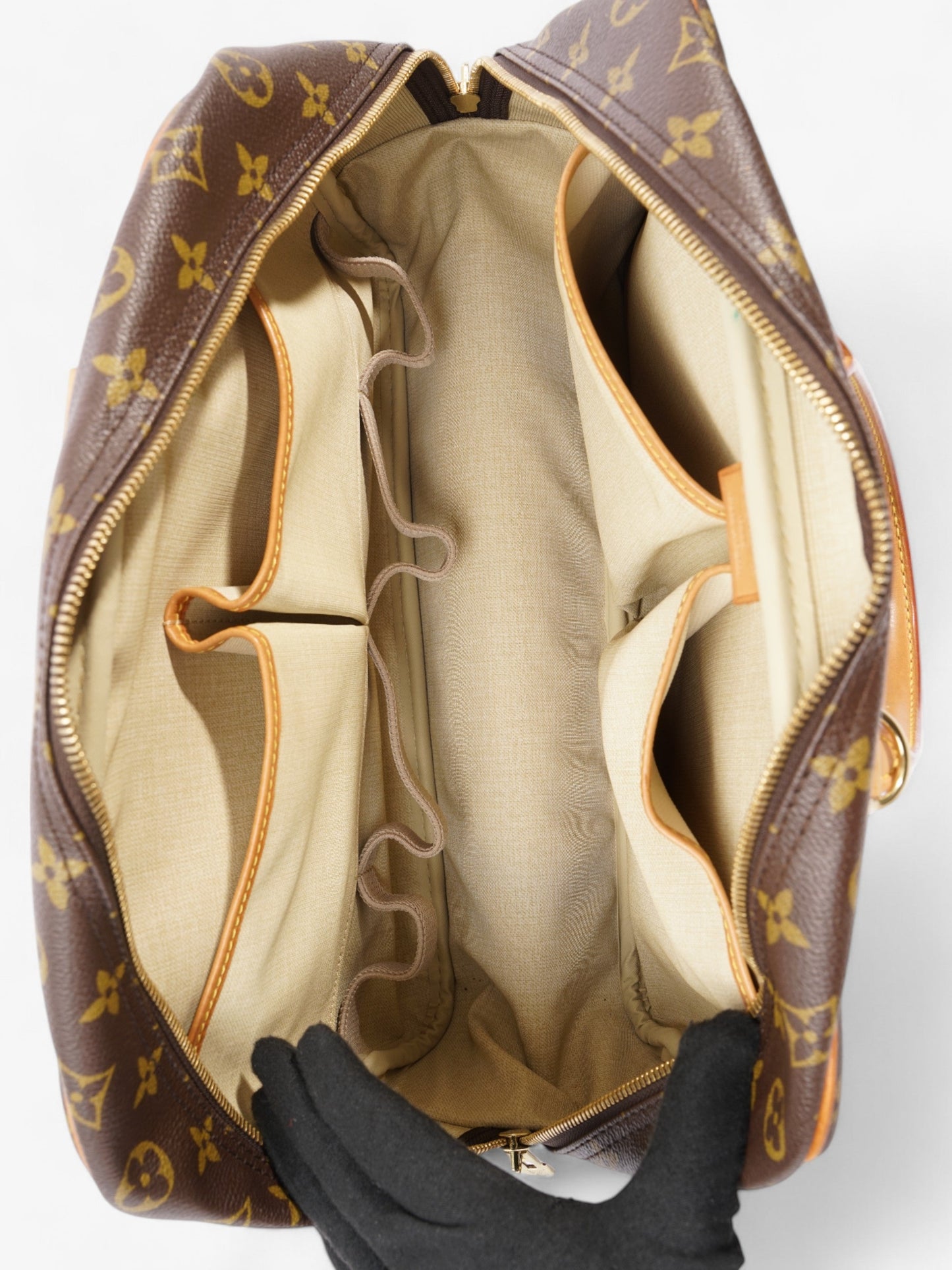 Louis Vuitton Deauville Monogram / Brown Coated Canvas