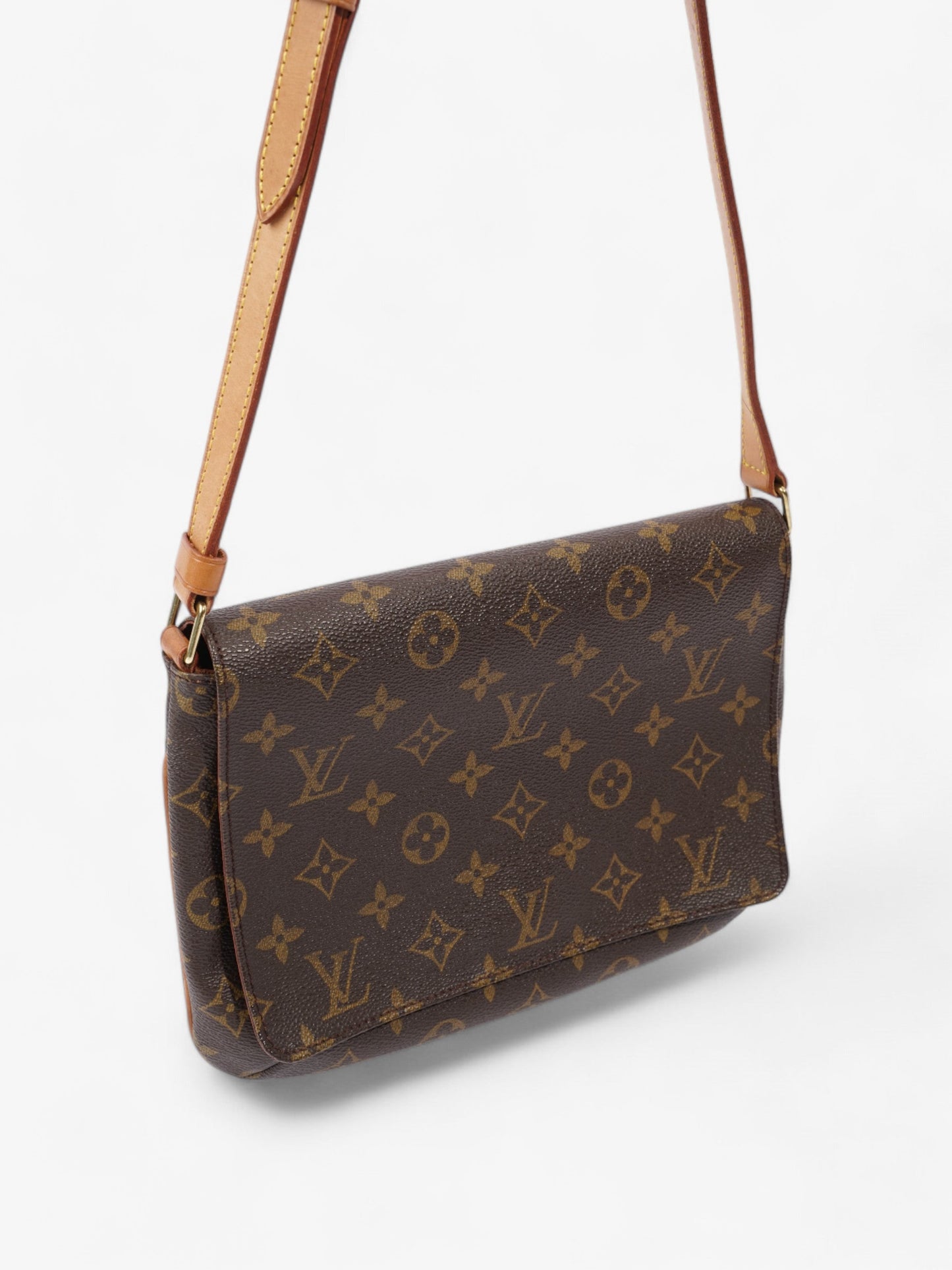 Louis Vuitton Musette Tango Monogram Coated Canvas