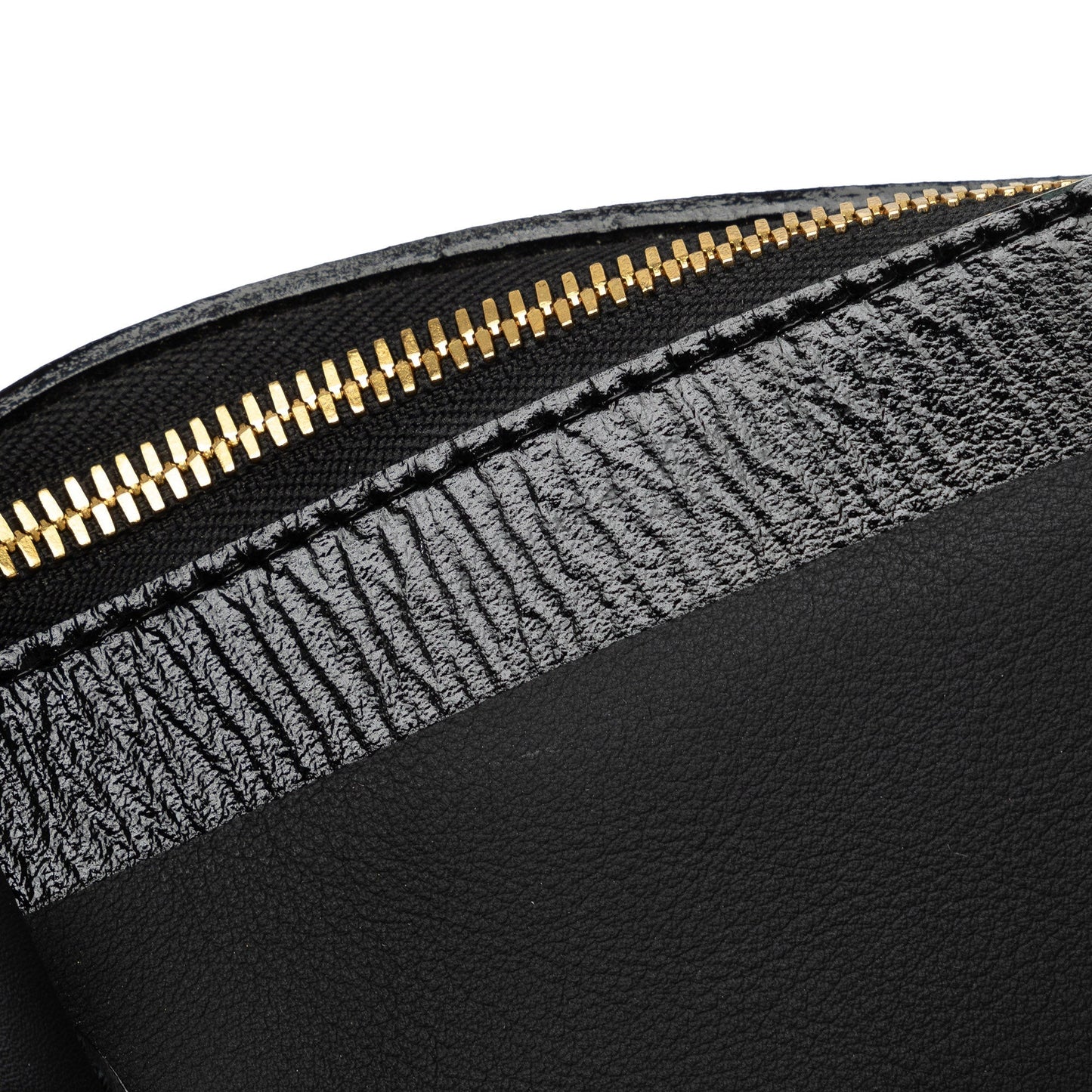 Black Louis Vuitton Cuir Obsession Lockit East-West Handbag