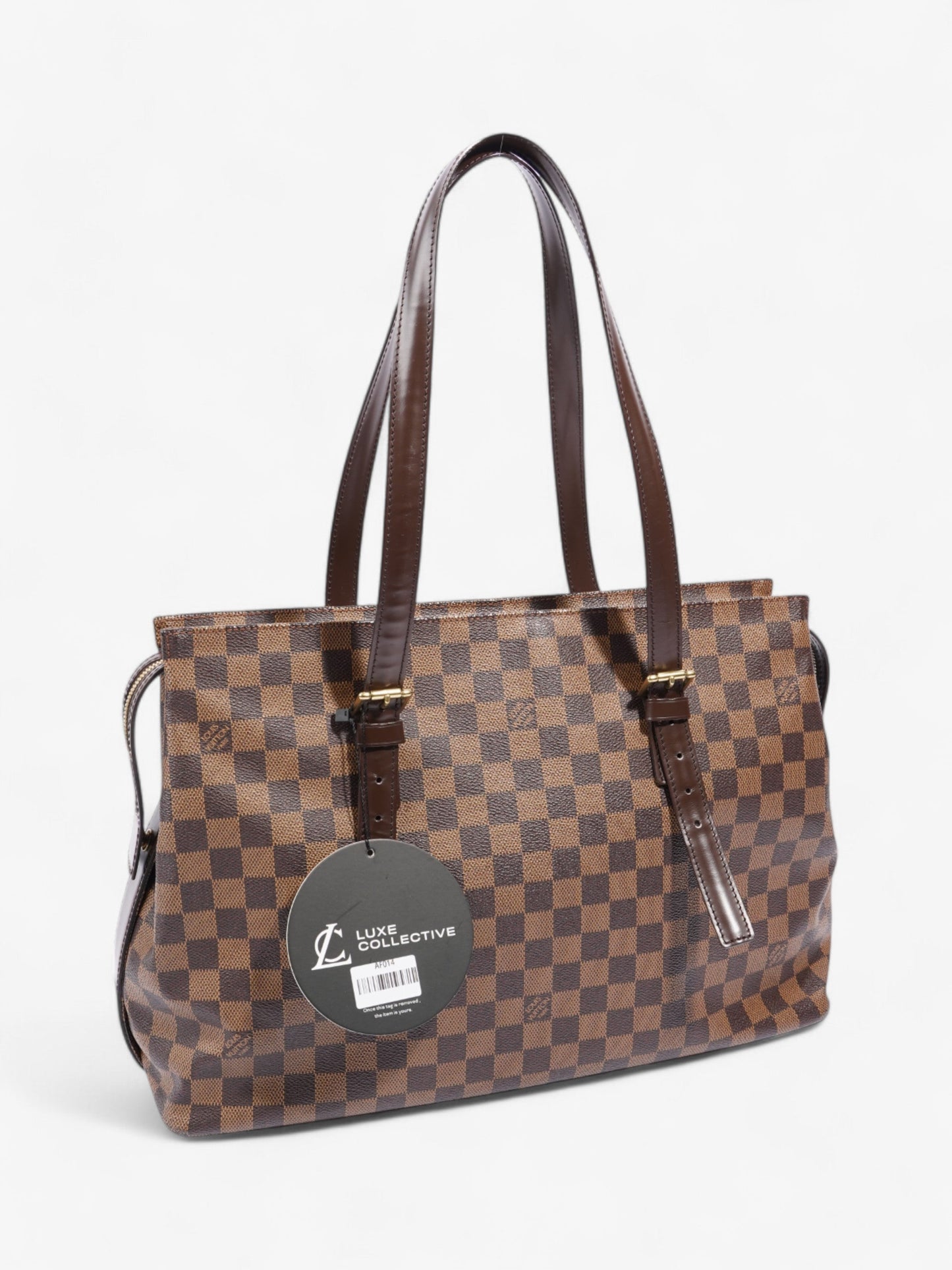 Louis Vuitton Chelsea Damier Ebene  Monogram Coated Canvas