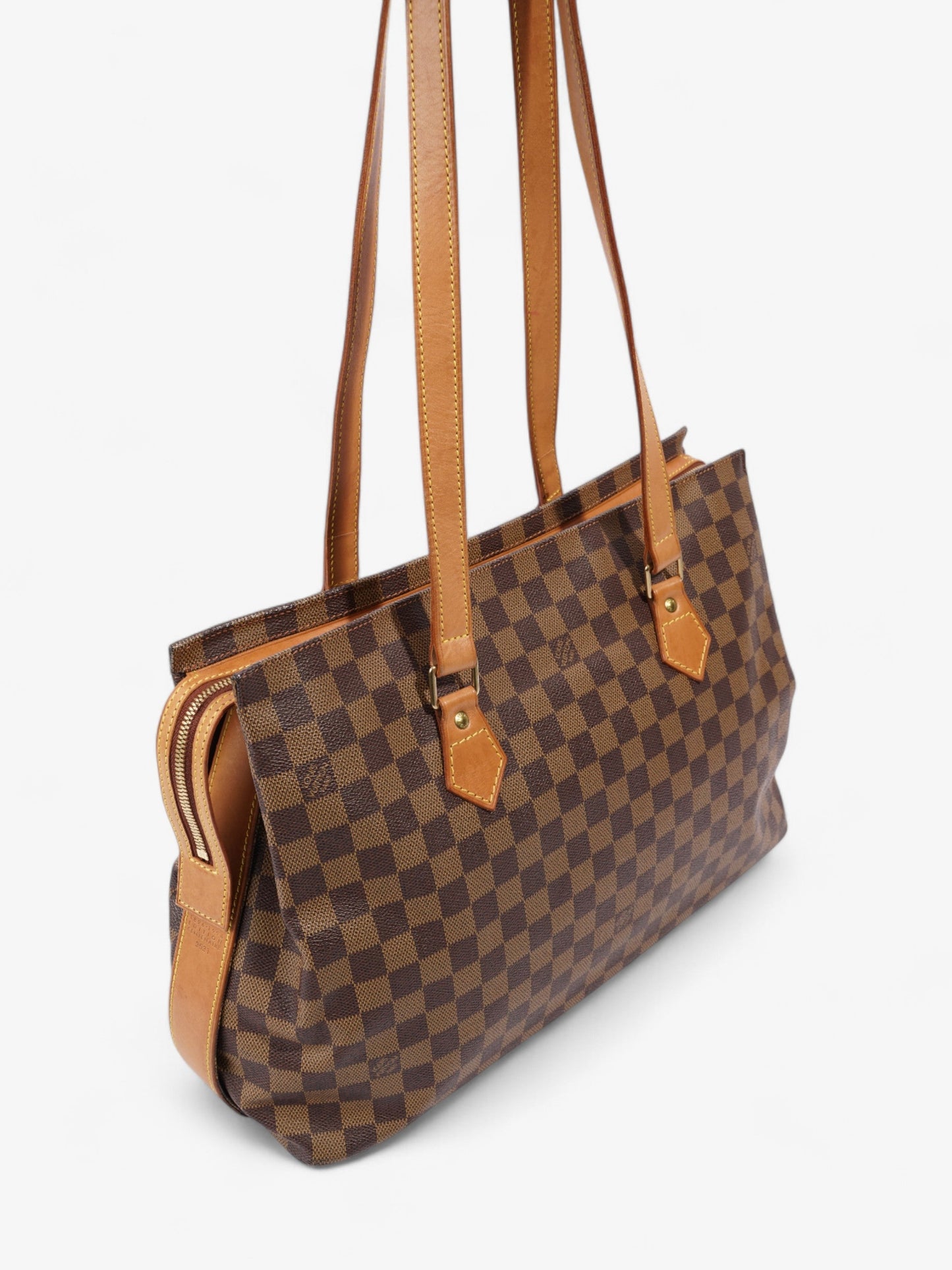 Louis Vuitton Columbine Damier Ebene Coated Canvas