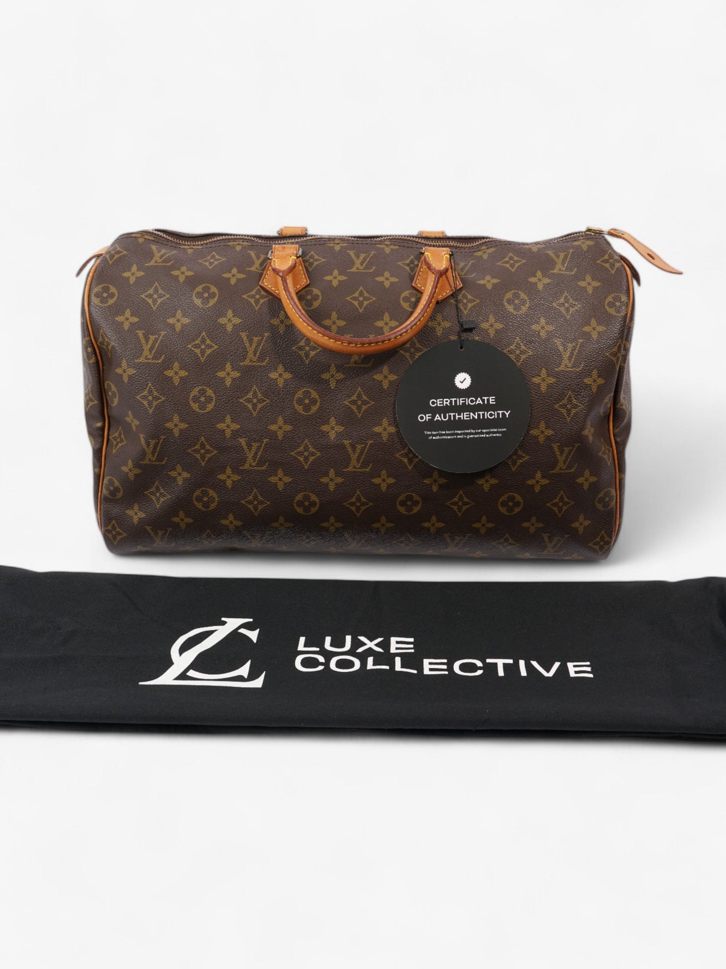 Louis Vuitton Speedy Bandouliere 40 Monogram / Brown Coated Canvas 40