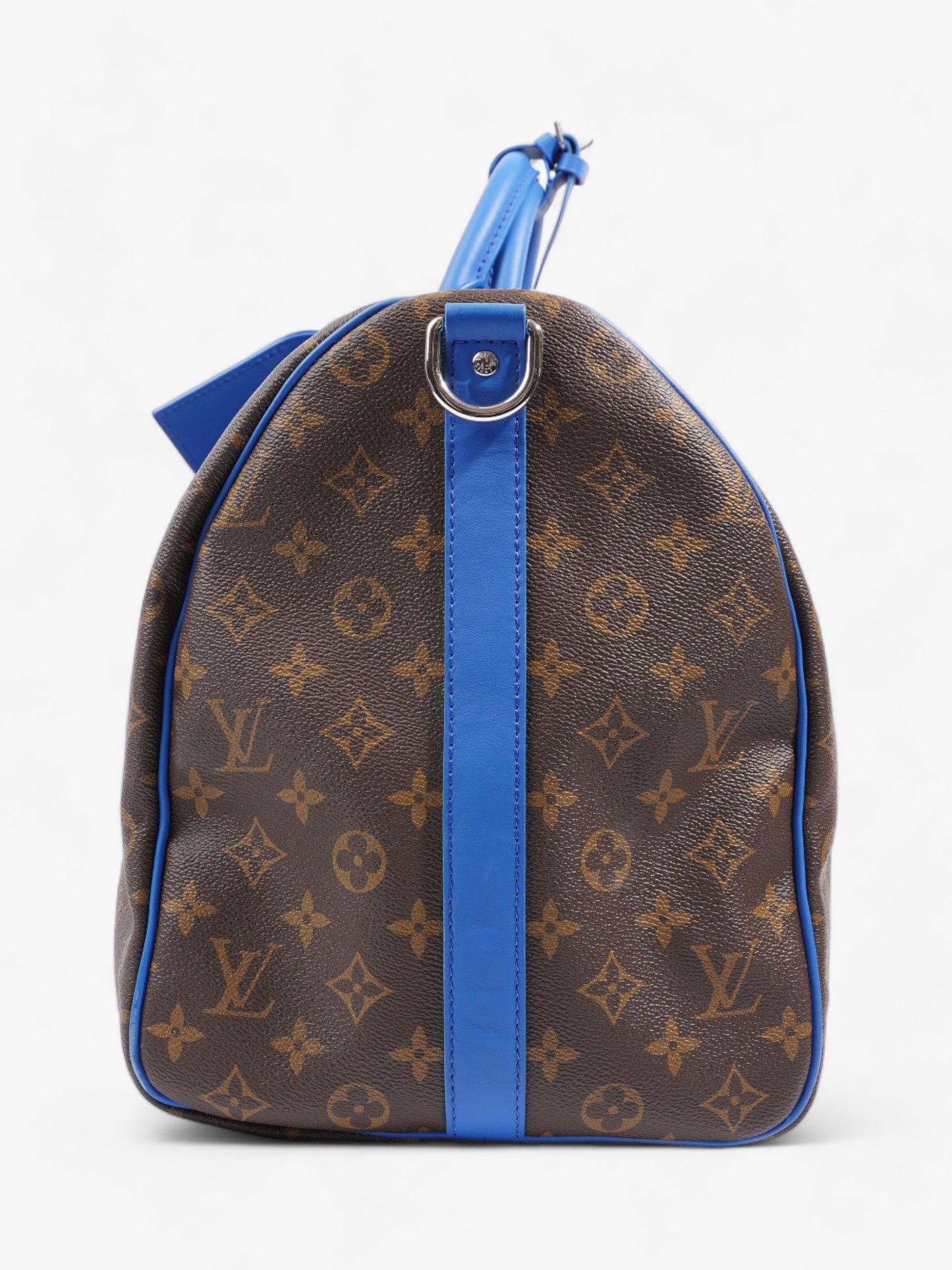 Louis Vuitton Keepall Bandouli猫re 50 Monogram / Blue Coated Canvas
