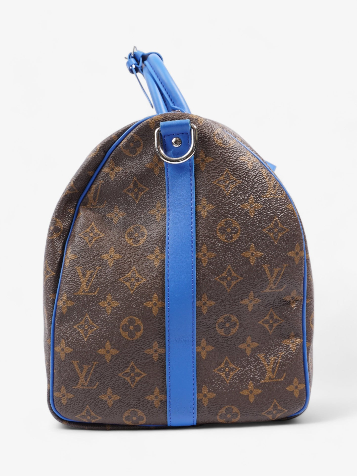 Louis Vuitton Keepall Bandouli猫re 50 Monogram / Blue Coated Canvas
