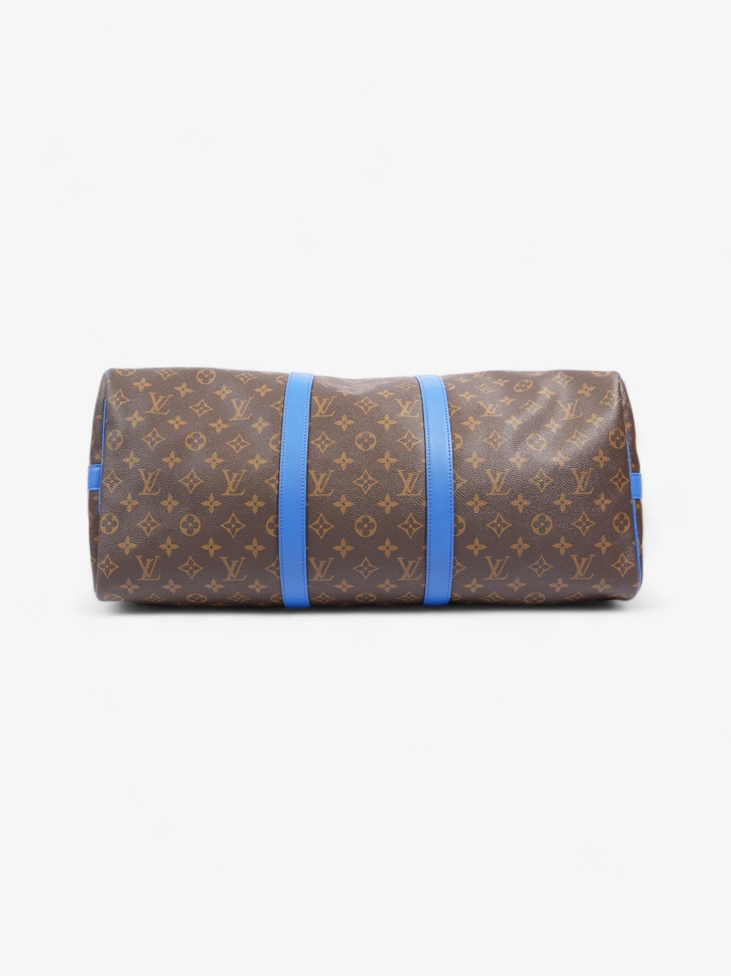 Louis Vuitton Keepall Bandouli猫re 50 Monogram / Blue Coated Canvas