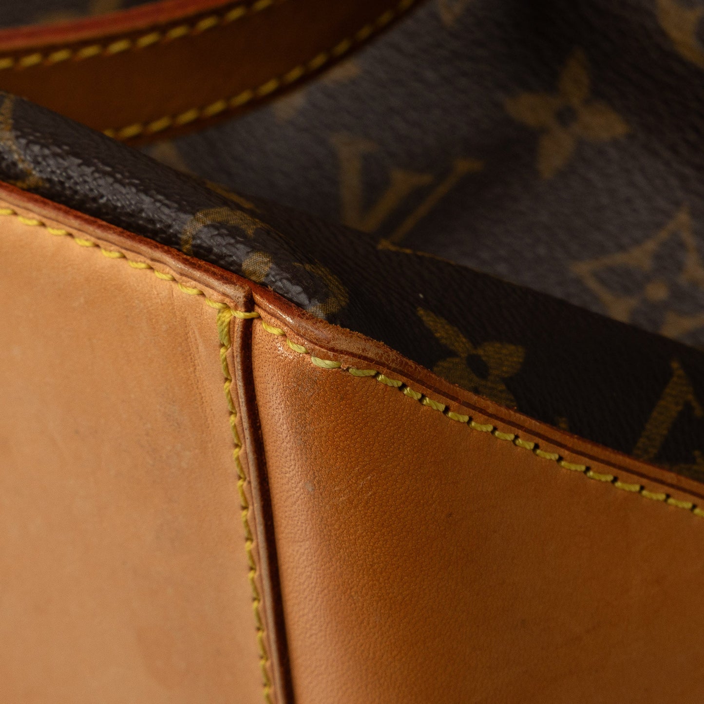 Brown Louis Vuitton Monogram Cabas Alto Tote Bag