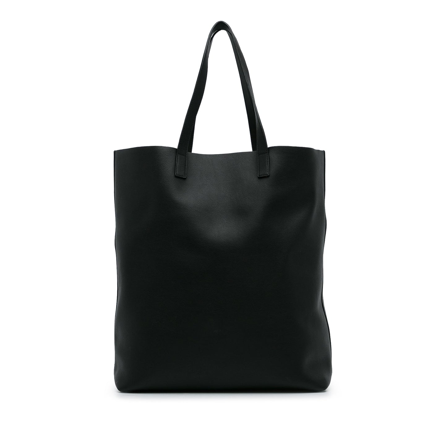 Black Saint Laurent Bold Shopping Tote