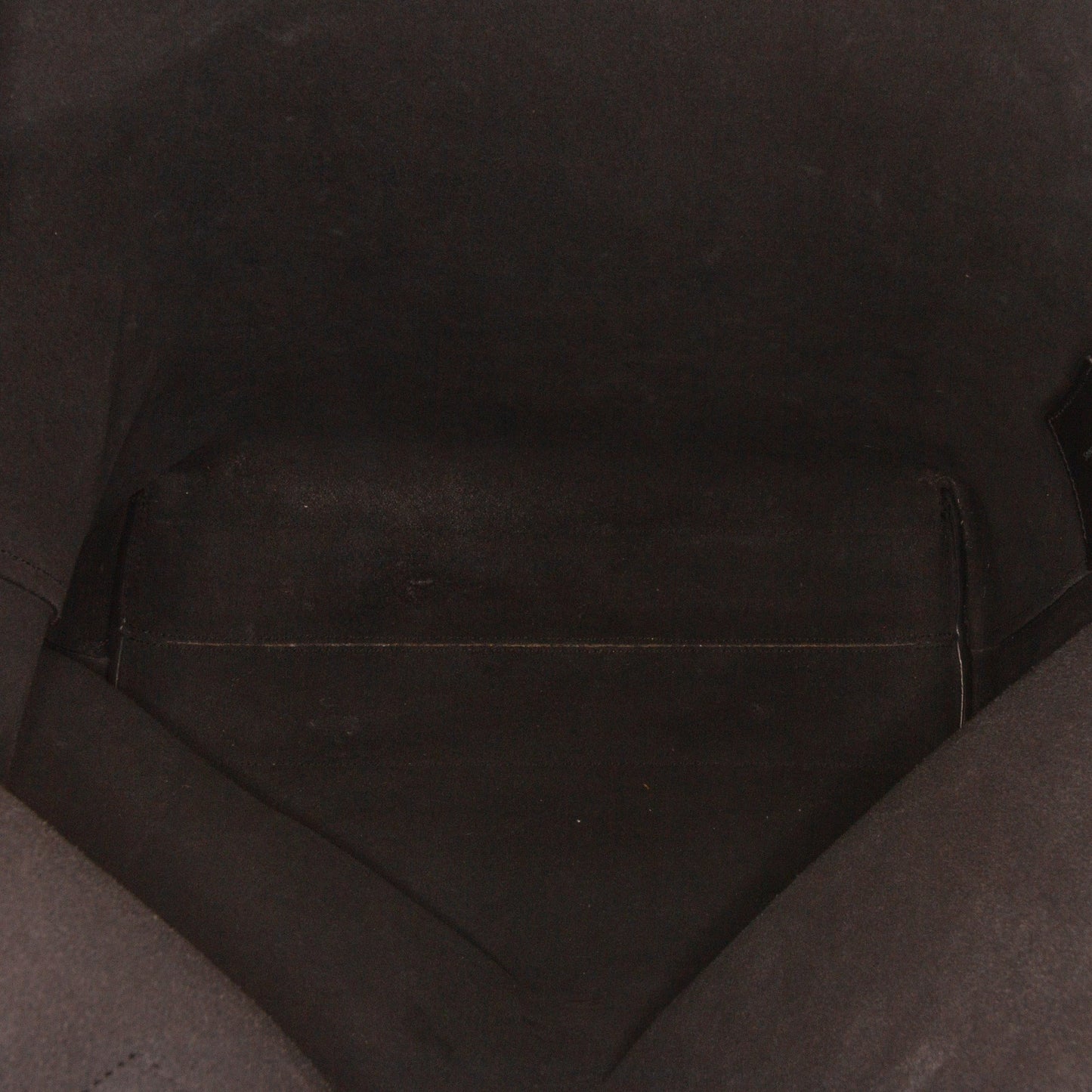 Black Saint Laurent Bold Shopping Tote