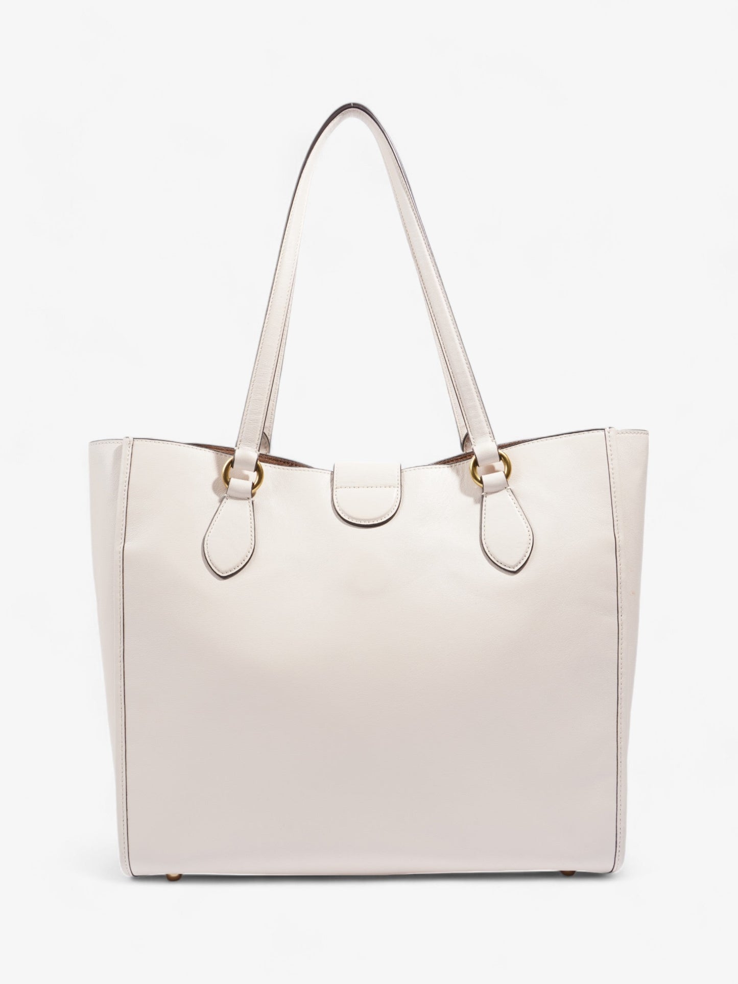 Coach Theo Cream Leather