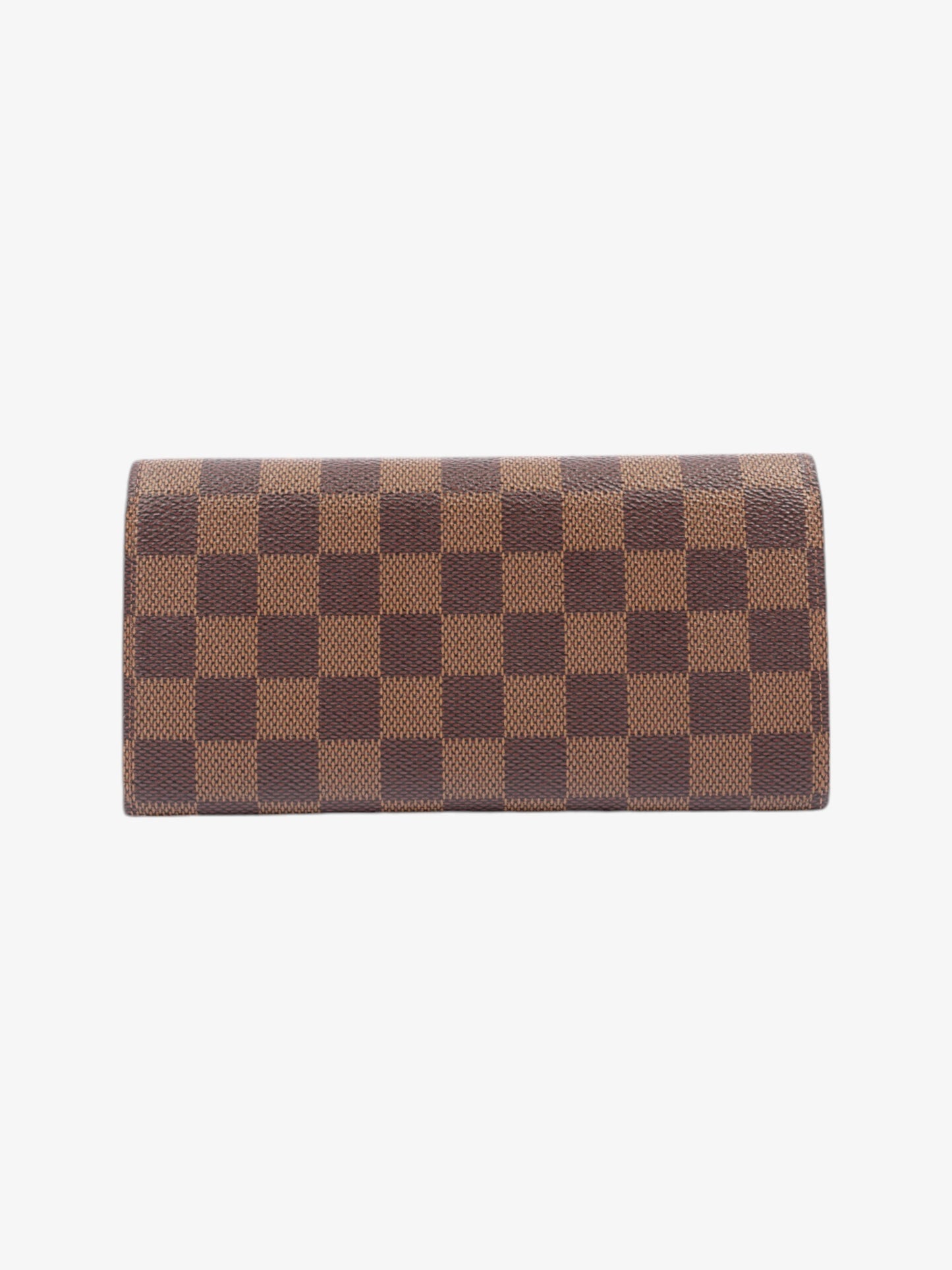 Louis Vuitton Emilie Damier Ebene Coated Canvas