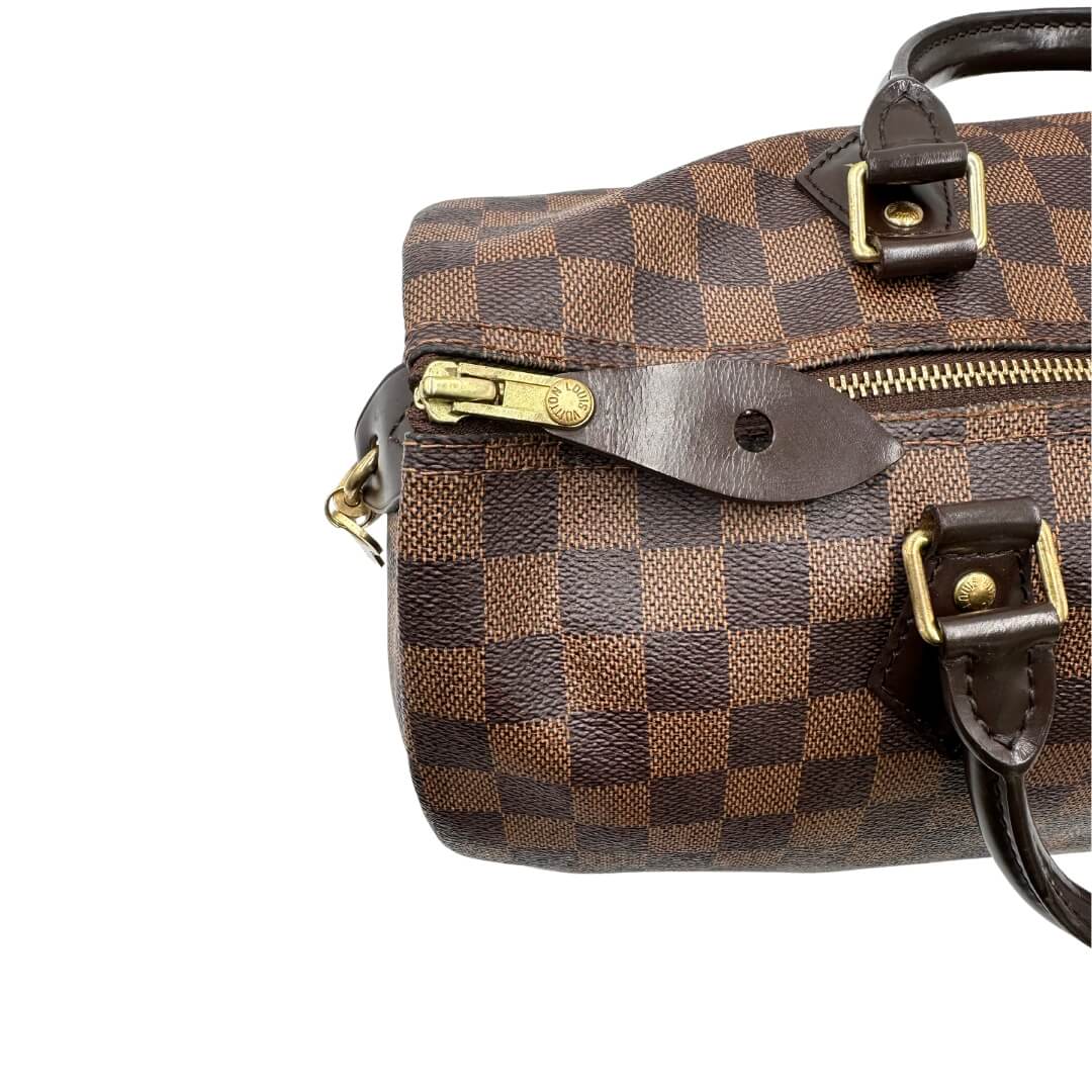 Speedy 35 Damier EbÃ¨ne LV personalizzato