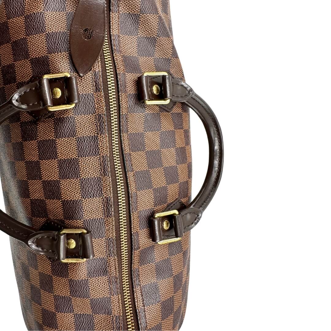 Speedy 35 Damier EbÃ¨ne LV personalizzato