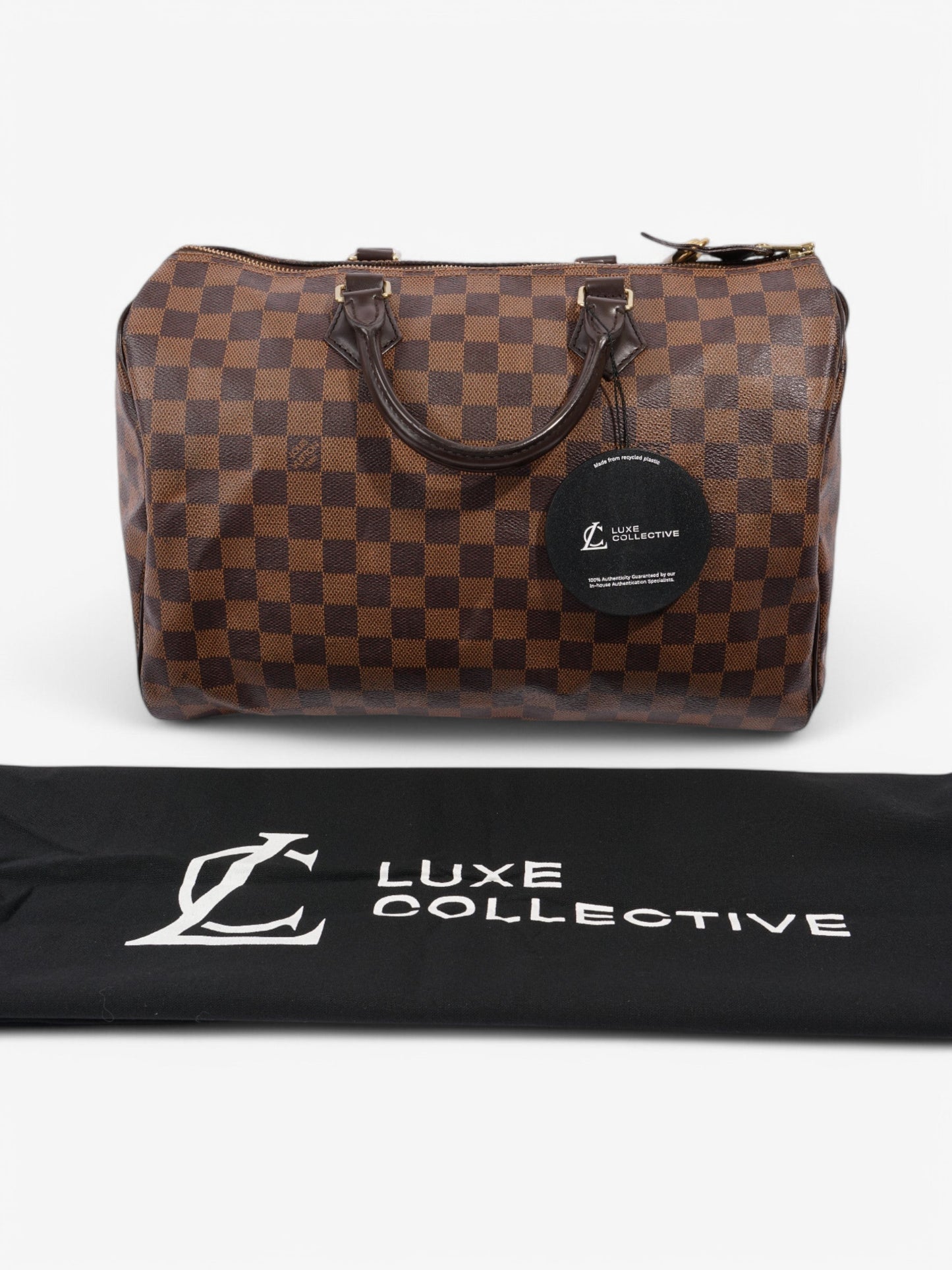 Louis Vuitton Speedy Damier Ebene Coated Canvas 35