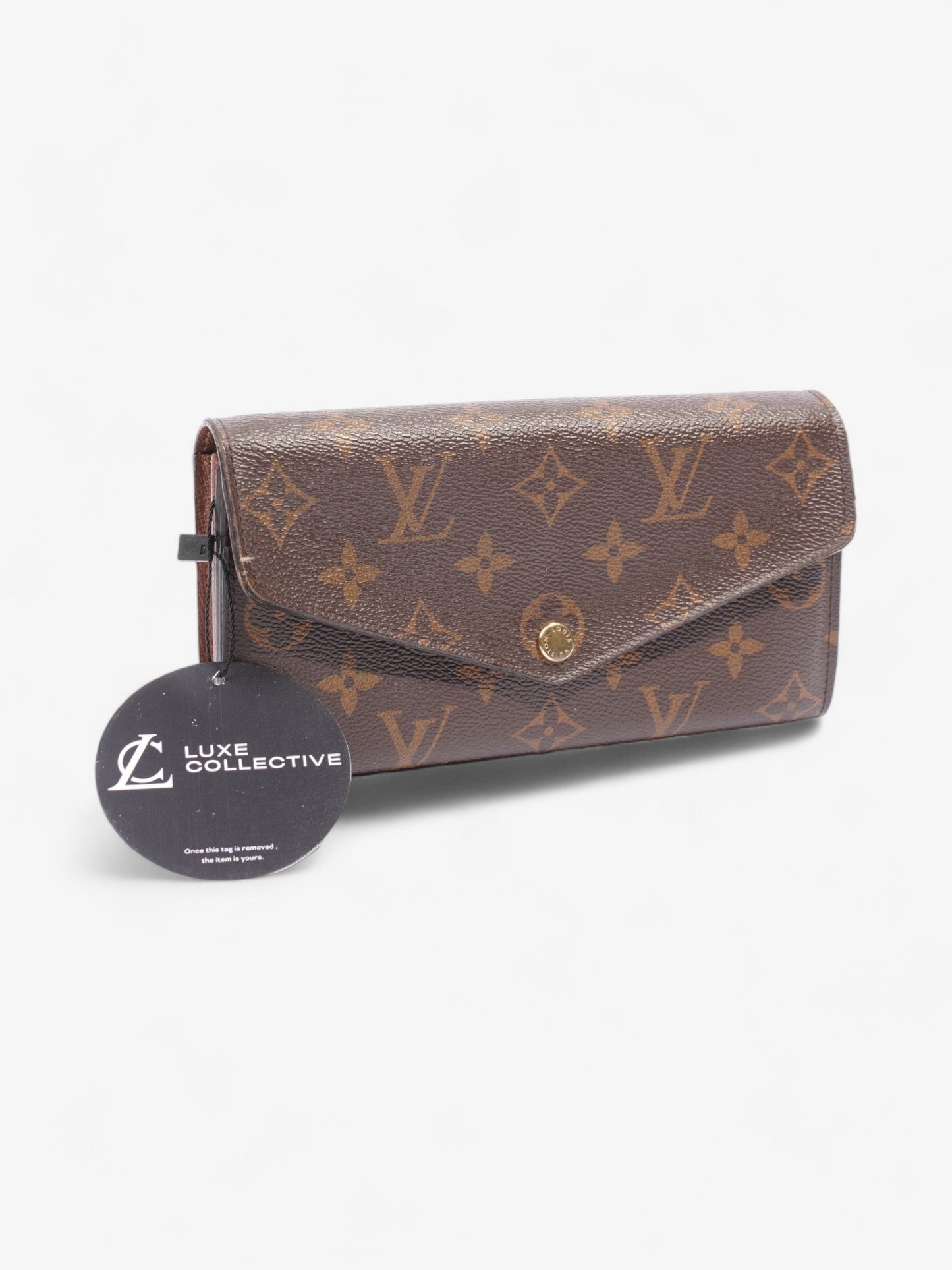 Louis Vuitton Sarah Wallet Monogram Coated Canvas