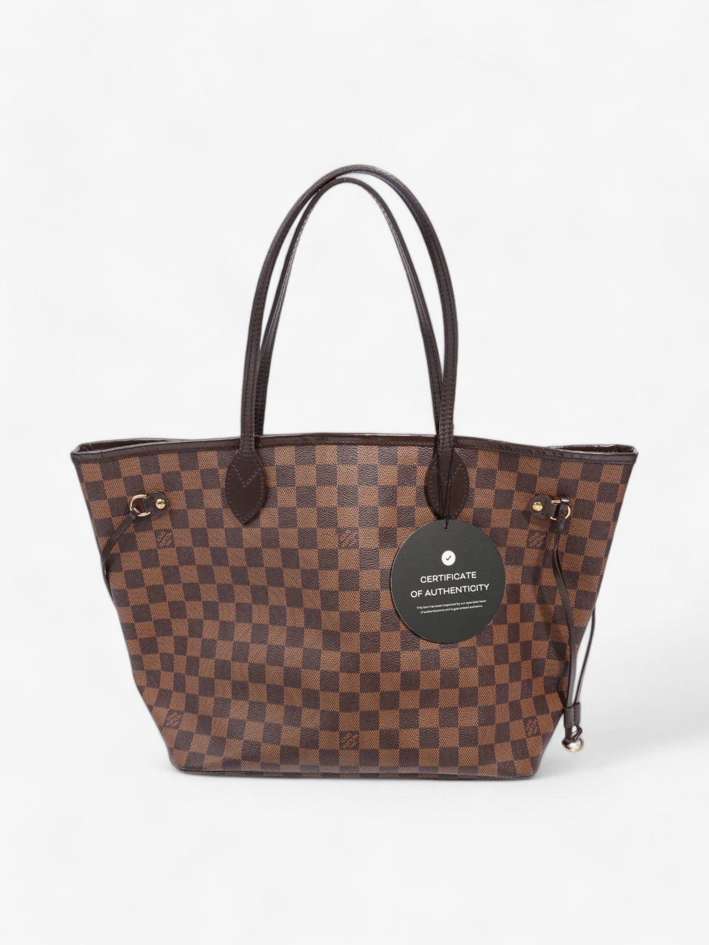 Louis Vuitton Neverfull Damier Ebene Coated Canvas MM