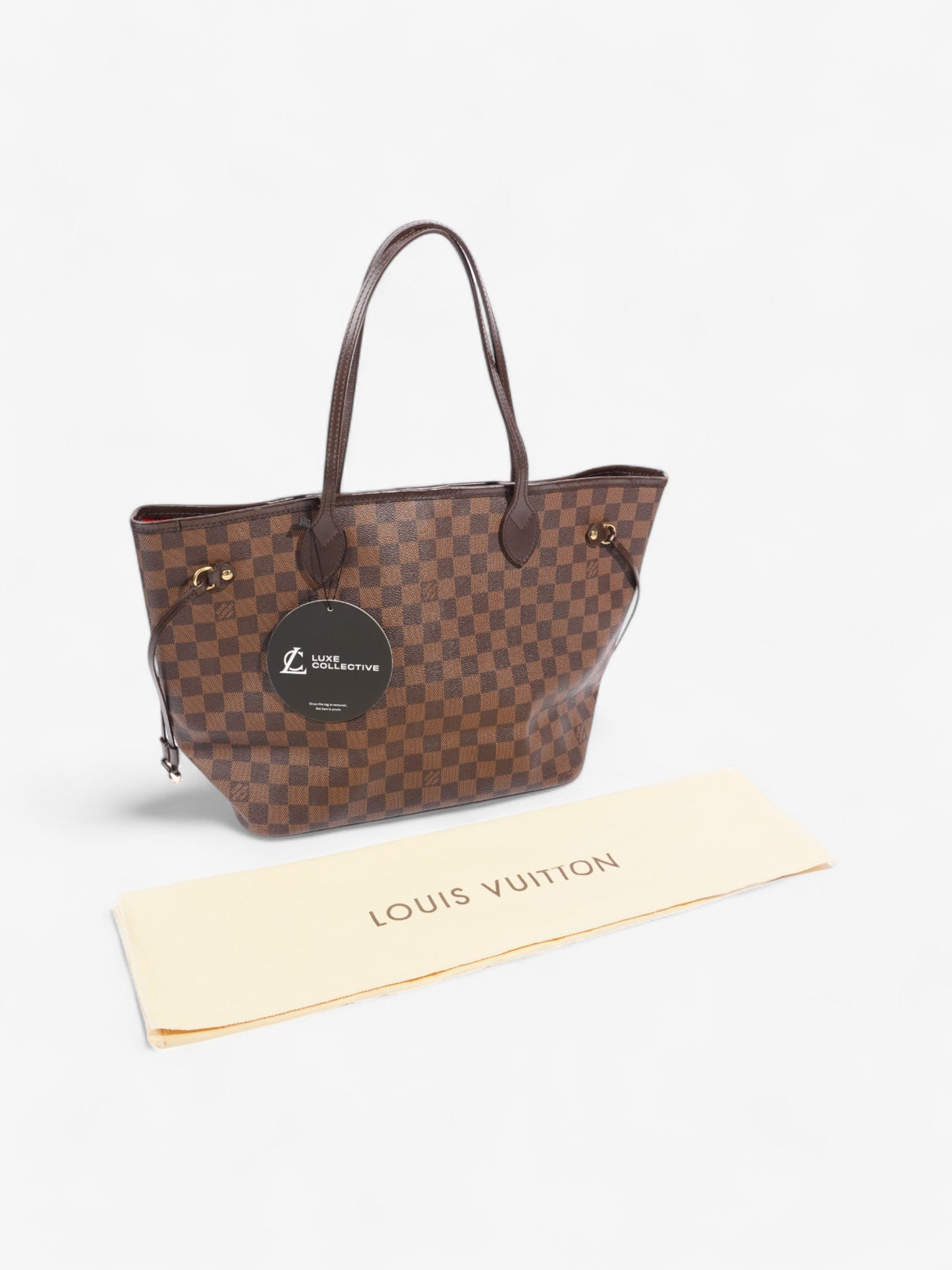 Louis Vuitton Neverfull Damier Ebene Coated Canvas MM