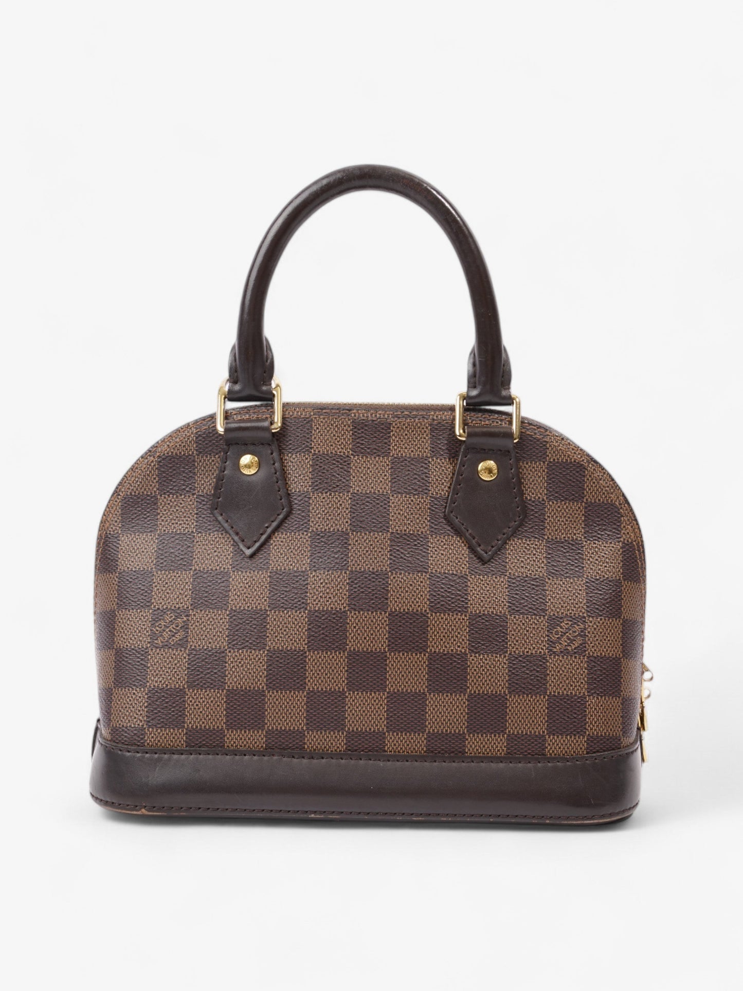 Louis Vuitton Alma Damier Ebene Coated Canvas BB