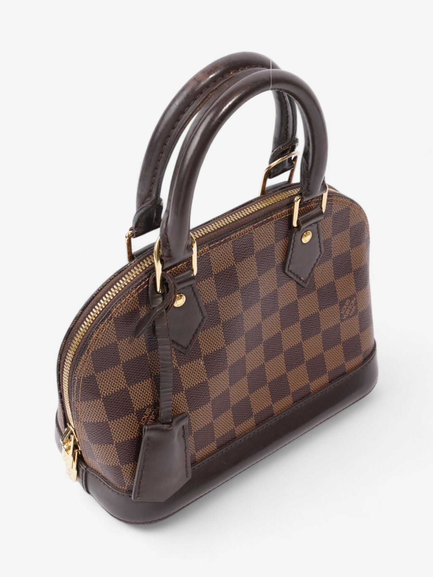 Louis Vuitton Alma Damier Ebene Coated Canvas BB