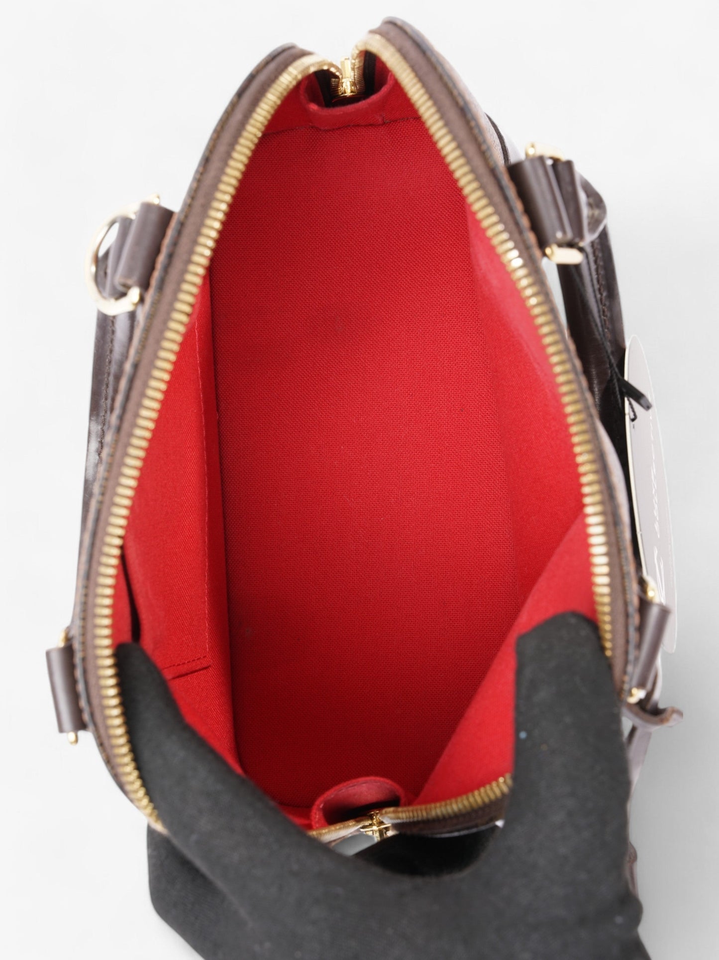 Louis Vuitton Alma Damier Ebene Coated Canvas BB
