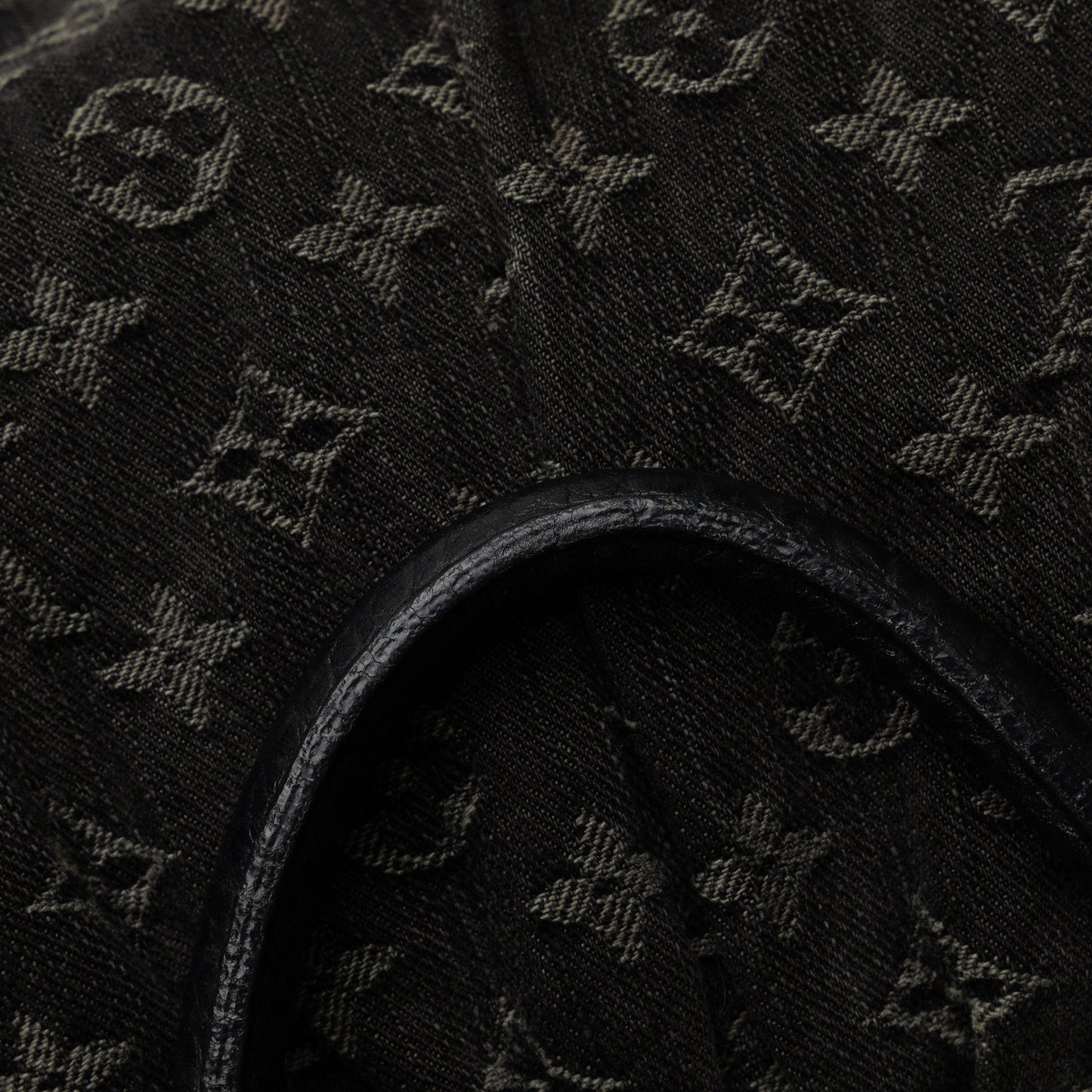 Black Louis Vuitton Monogram Denim Neo Cabby GM Satchel