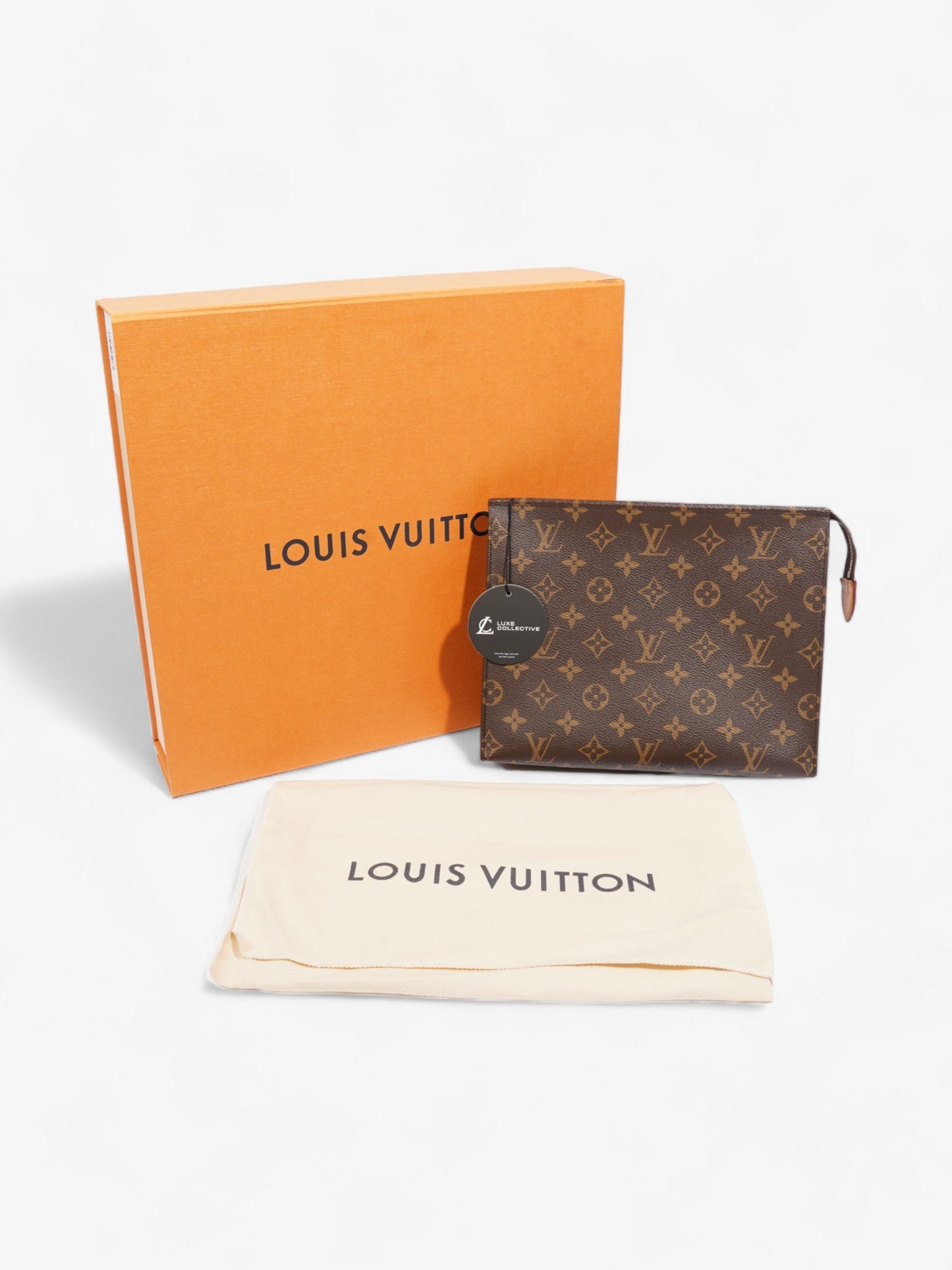 Louis Vuitton Toiletry Pouch 26 Monogram Coated Canvas