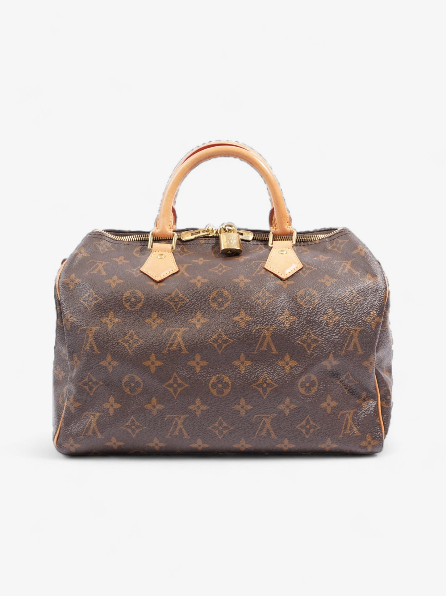 Louis Vuitton Speedy Bandouliere Monogram Coated Canvas 30