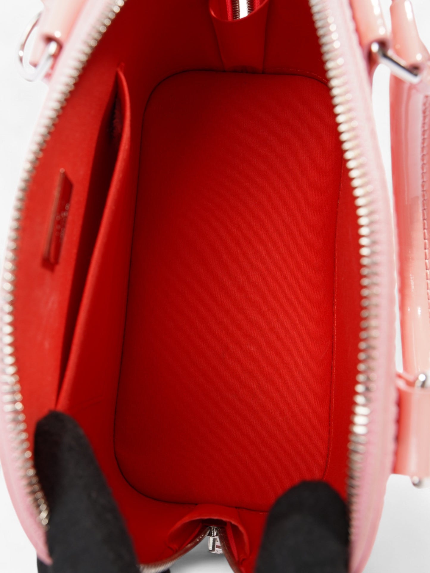 Louis Vuitton Alma Jungle Edition Pink / Red / Monogram Vernis Vernis Leather BB