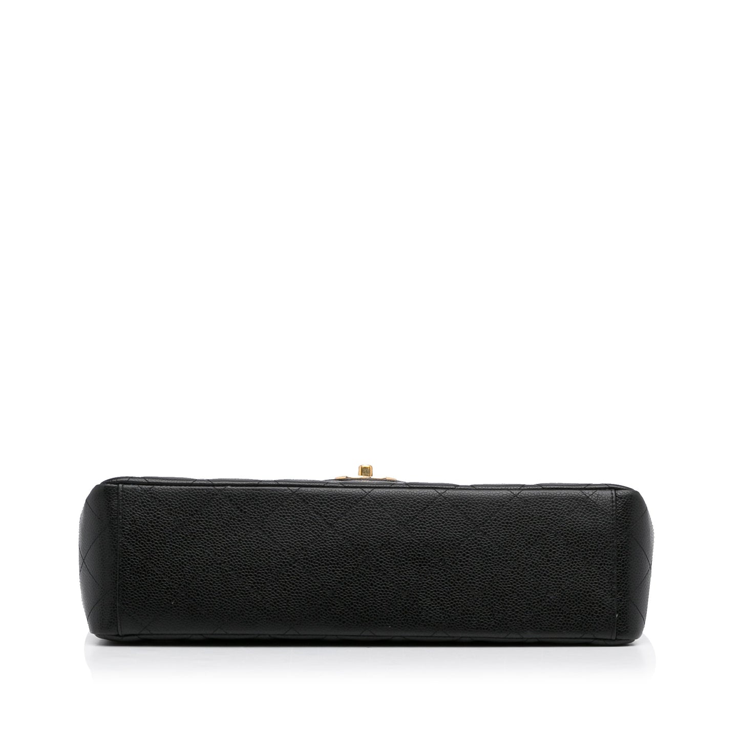 Chanel Classic Double Flap Maxi Black Caviar Gold