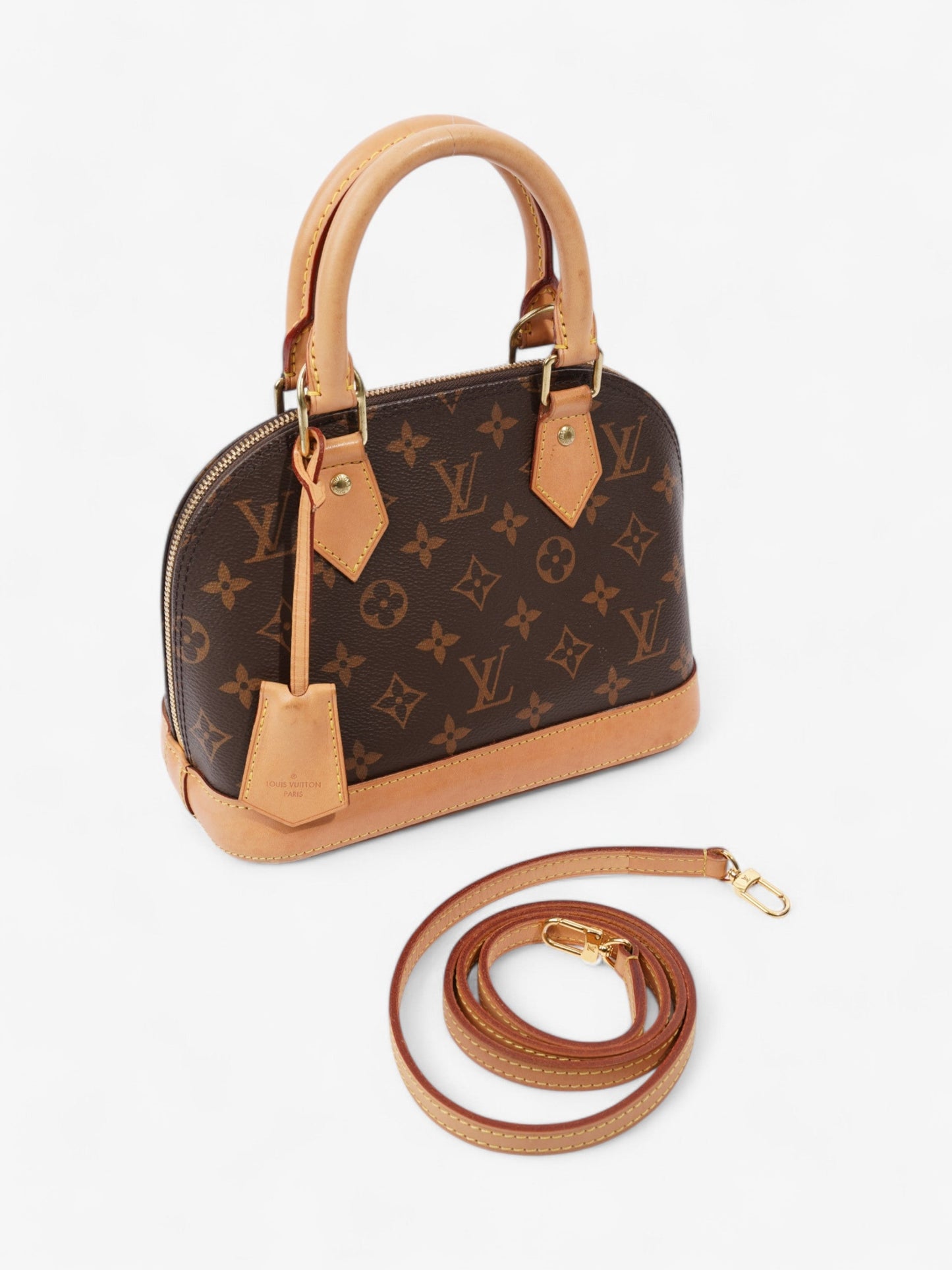 Louis Vuitton Alma Monogram Coated Canvas BB
