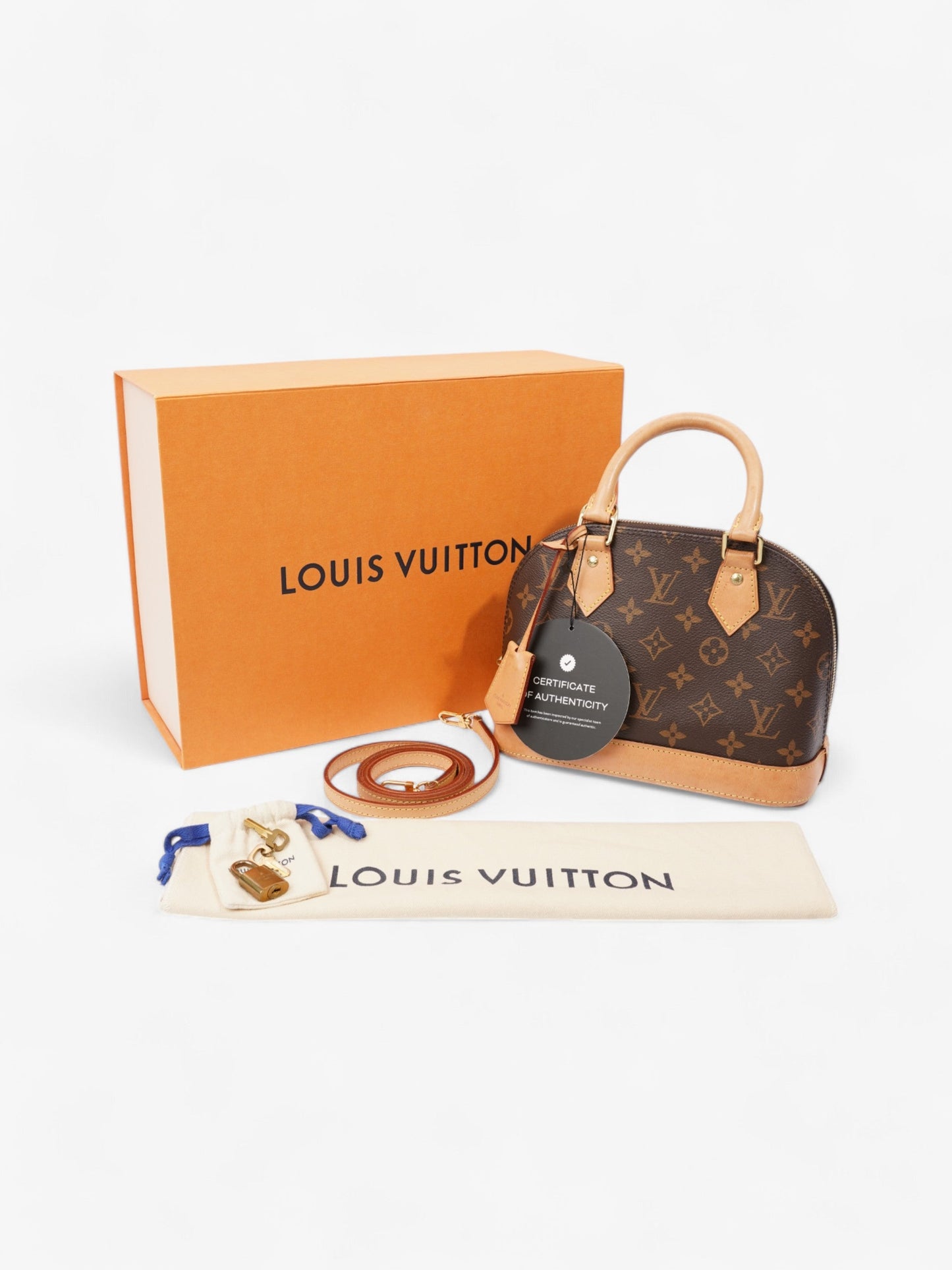 Louis Vuitton Alma Monogram Coated Canvas BB