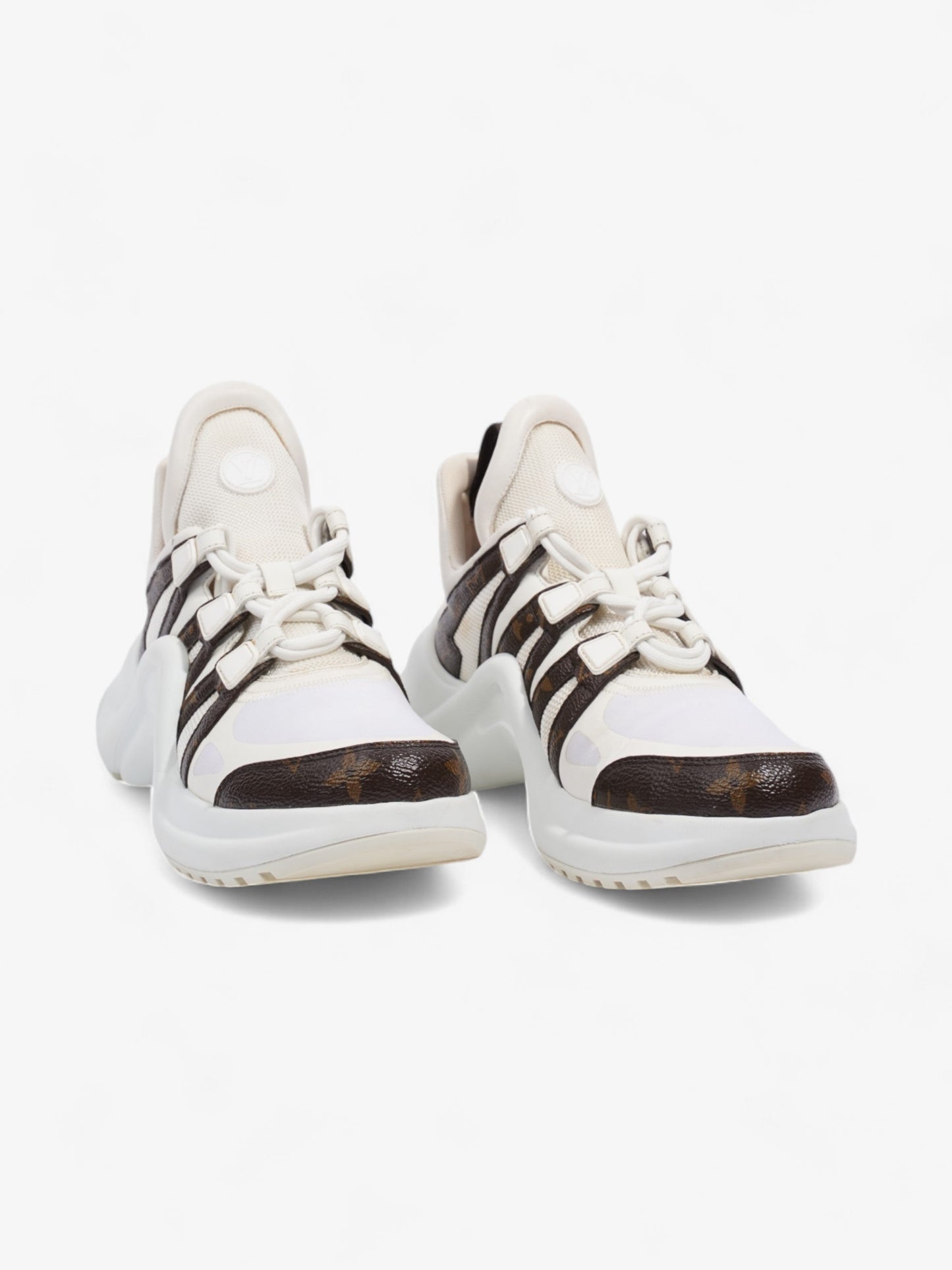 Louis Vuitton Archlight White  / Brown Monogram Mesh EU 39 UK 6