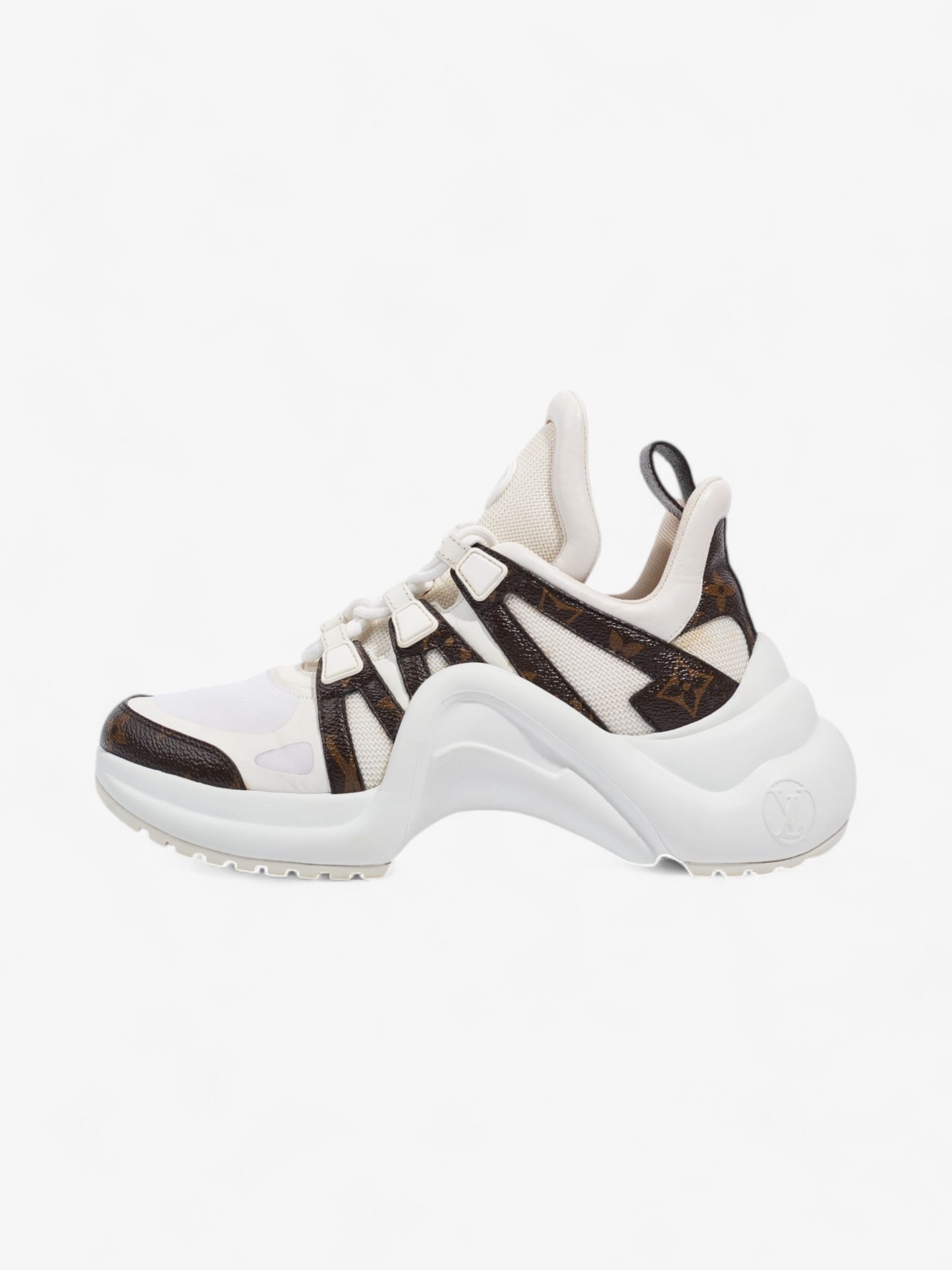 Louis Vuitton Archlight White  / Brown Monogram Mesh EU 39 UK 6