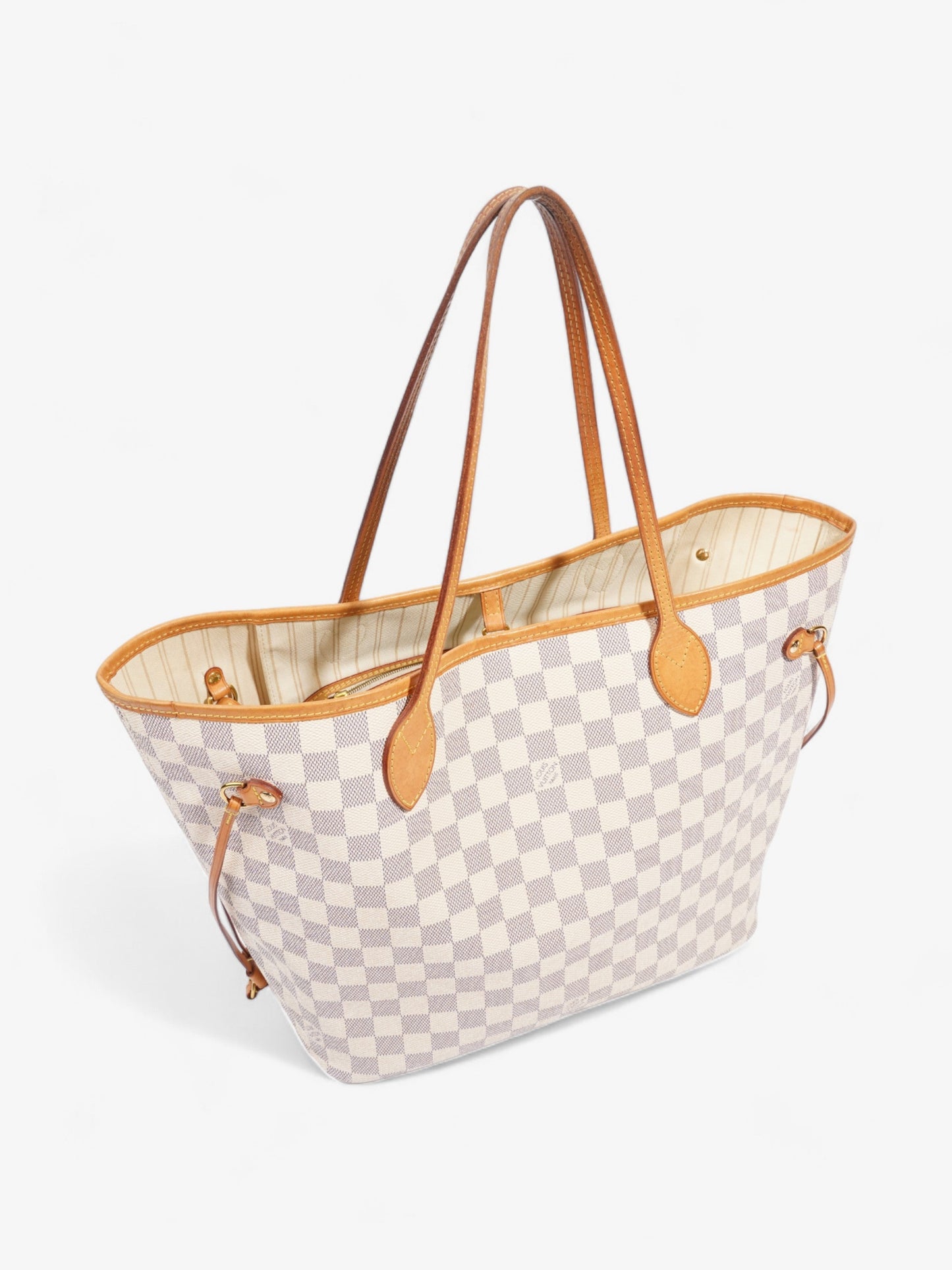 Louis Vuitton Neverfull Damier Azur Coated Canvas MM